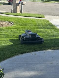 Segway Navimow X430 Robot Lawn Mower Wire Free, for up to 1 Acre, 4WD for 84% Slopes, Zero-Turn for Damage-Free Mowing, ORV-Tuned Lawnmower, MowMentum with 2 x 180W Motors, 0.75-4 in Cutting Height customer photo 1