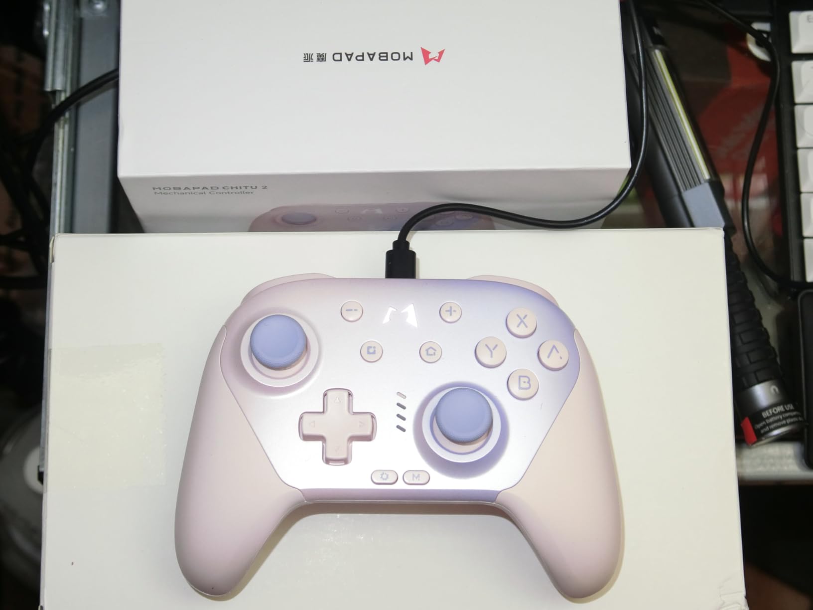 MOBAPAD Chitu2 HD Wireless Pro Controller for Nintendo Switch 2/1 Lite/OLED customer photo 1