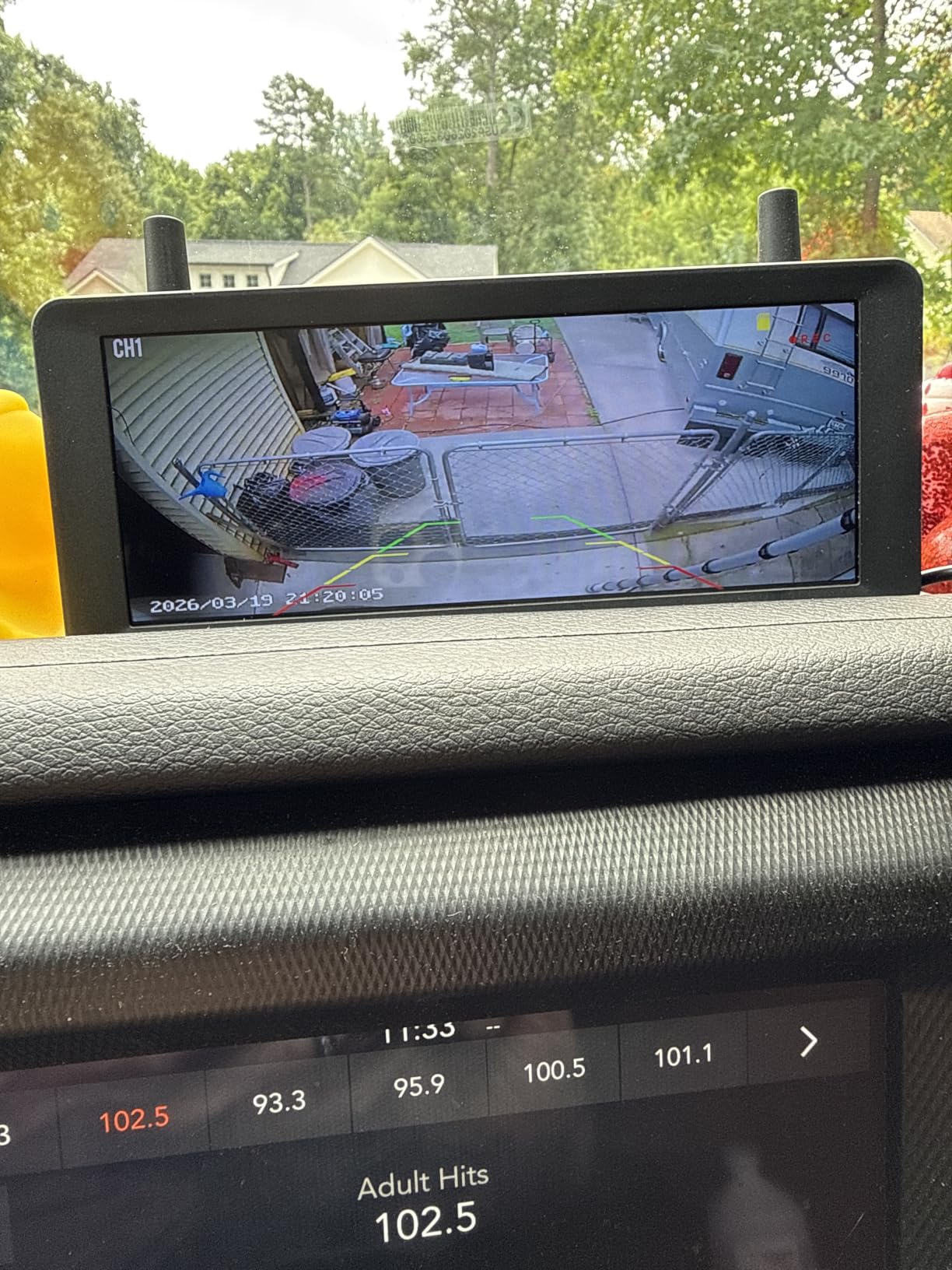 AUTO-VOX Wireless RV Backup Camera, 30Min Plug and Play Setup | Smooth Live View Even Past 60ft, 7.2