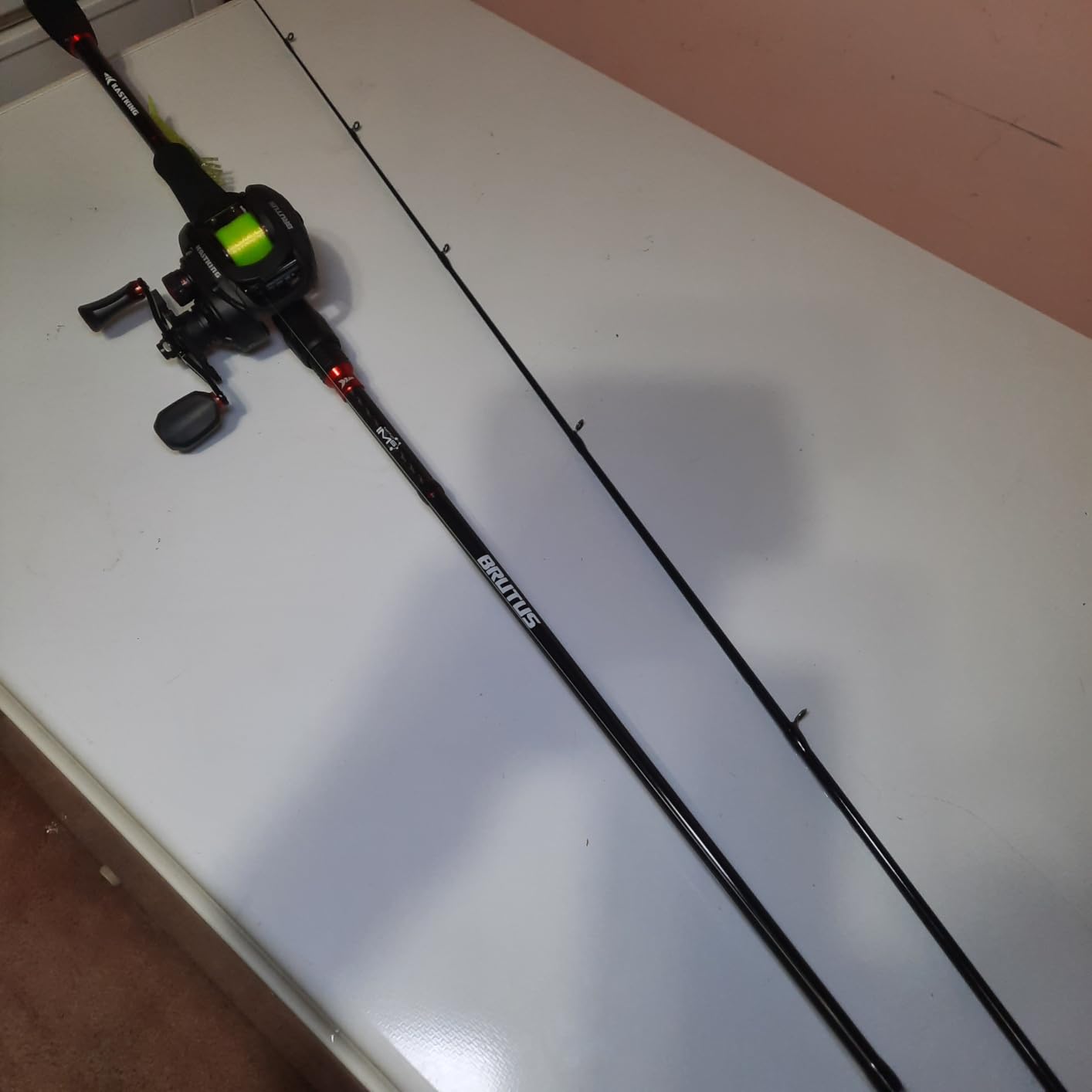 KastKing Brutus Twin-Tip Fishing Rod and Reel Combo | Twin-Tip Backup Rod, IM6 Graphite 2-Piece Rod, EVA Handle, Durable & Sensitive, Stainless Steel Guides, Freshwater Fishing customer photo 1