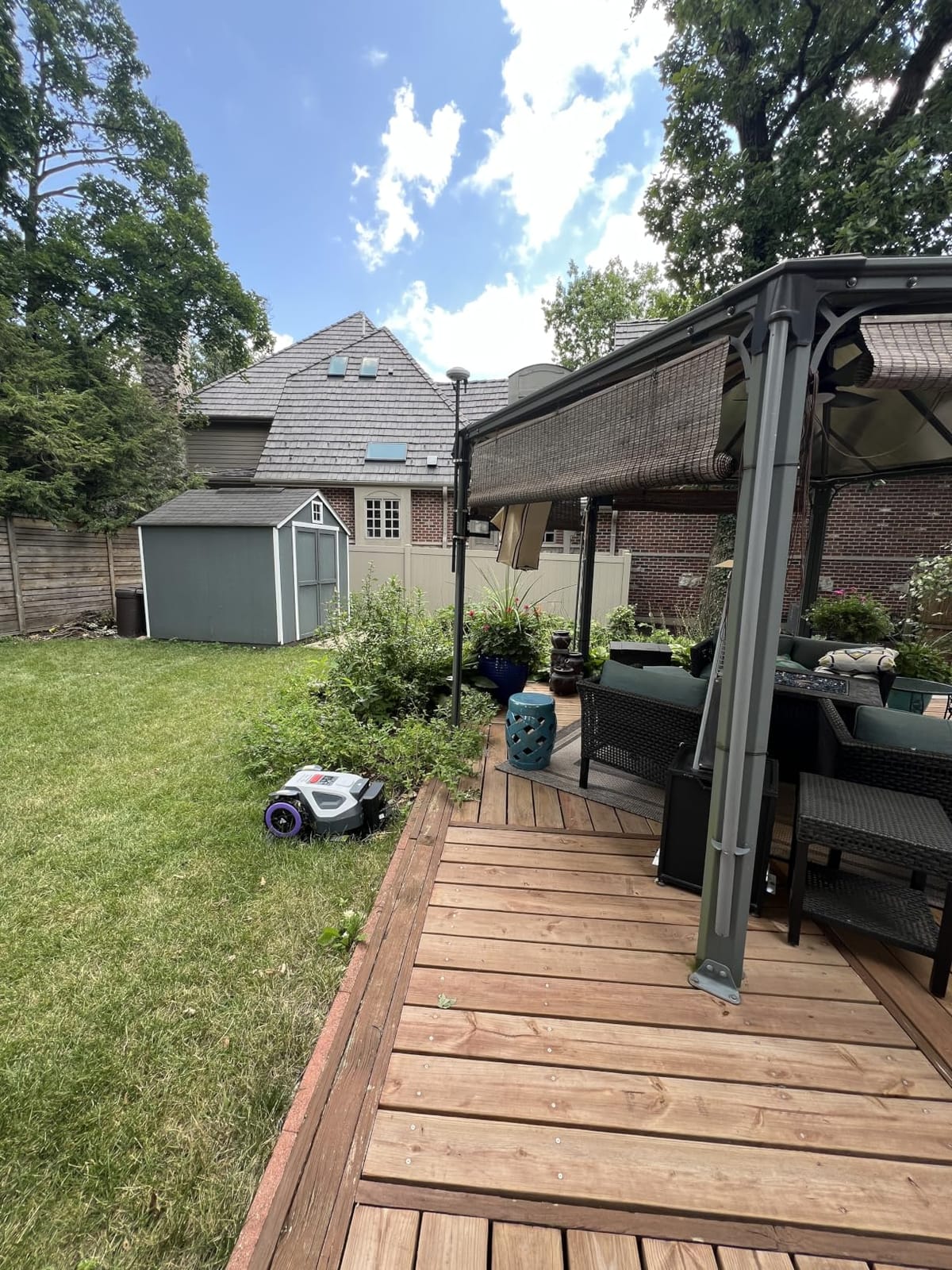 ANTHBOT M5 Robot Lawn Mower, RTK+NRTK Navigation Perimeter Wire Free 1/4 Acre, Vision Obstacle Avoidance Robotic Lawnmower with Automatic Mapping Zone Division, 45% Slope, App Control customer photo 2