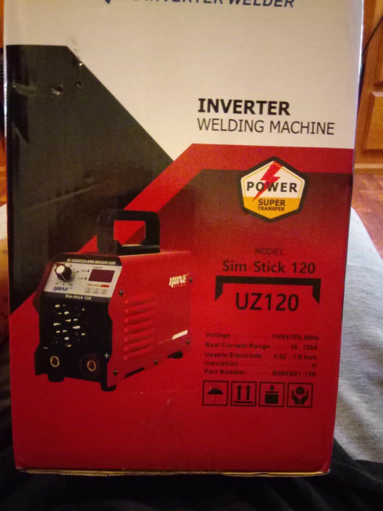 HONE Stick Welder 110v, 205Amp Mini Welding Machine with Lift Tig Welding, IGBT Inverter Arc Welder Machine customer photo 1