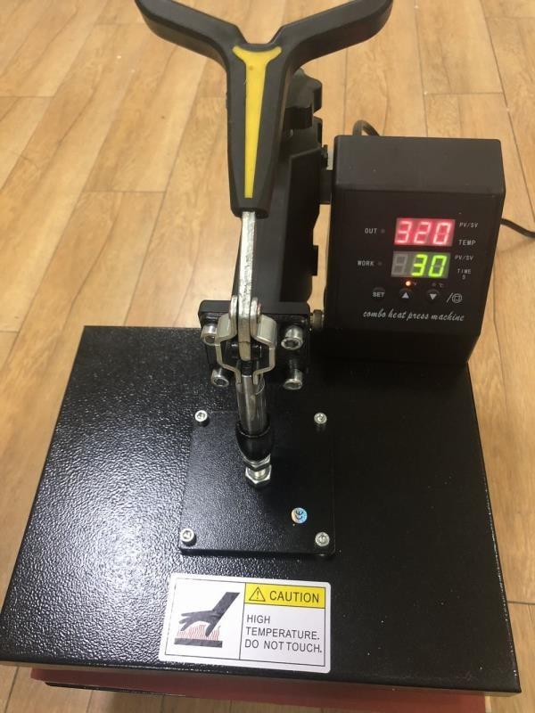 8 in 1 Heat Press Machine 15x15 Inch, Heat Transfer Press for T-Shirts,Mugs | Swing Away Digital Sublimation Heat Press with 20oz & 30oz Tumbler Attachments for T-Shirts, Mugs, Hats & Plates, Seeutek customer photo 2