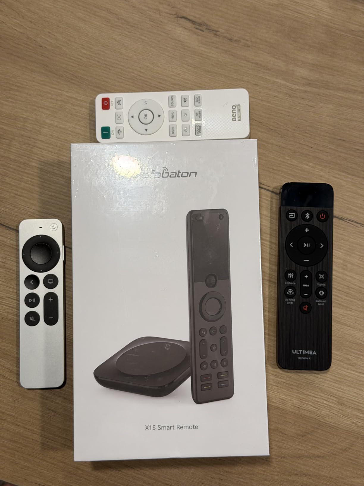 SofaBaton X1S Smart Universal Remote Control with Hub, One-Click Scenes | Works with IR/Bluetooth/WiFi Devices, Customize Activities, Scroll Wheel, Wake up Screen, Works with Alexa Google Assistant customer photo 1