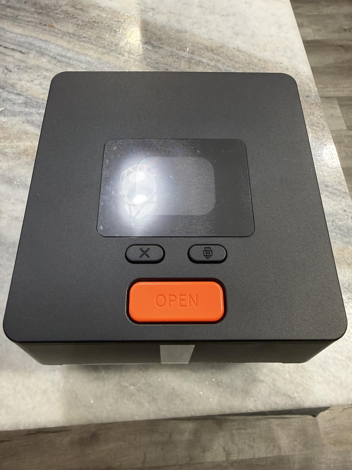 Phomemo Shipping Label Printer with Touchable Screen & Built-in Label Bin | 4x6 Bluetooth Thermal Label Printer, D420D Thermal Printers for Small Business, Compatible with USPS, Tiktok customer photo 1