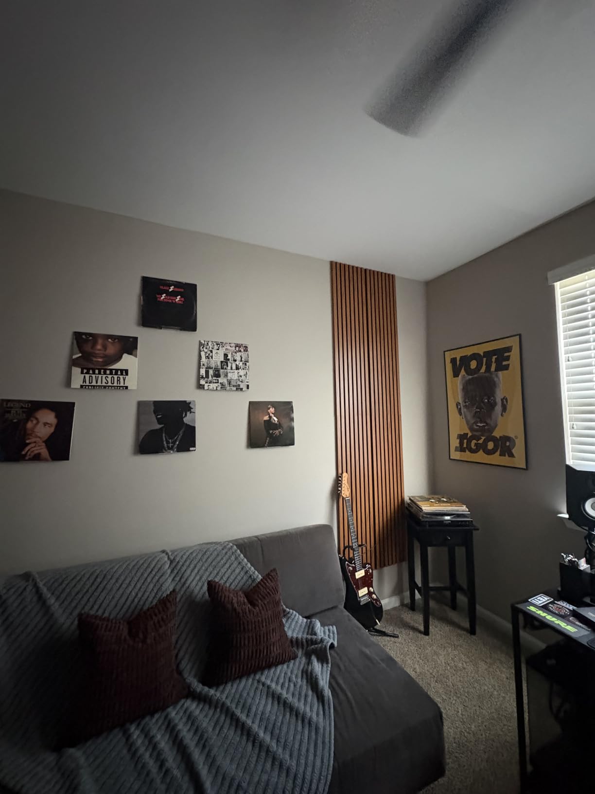 6 Pack Acoustic Wood Panels for Wall 47.24