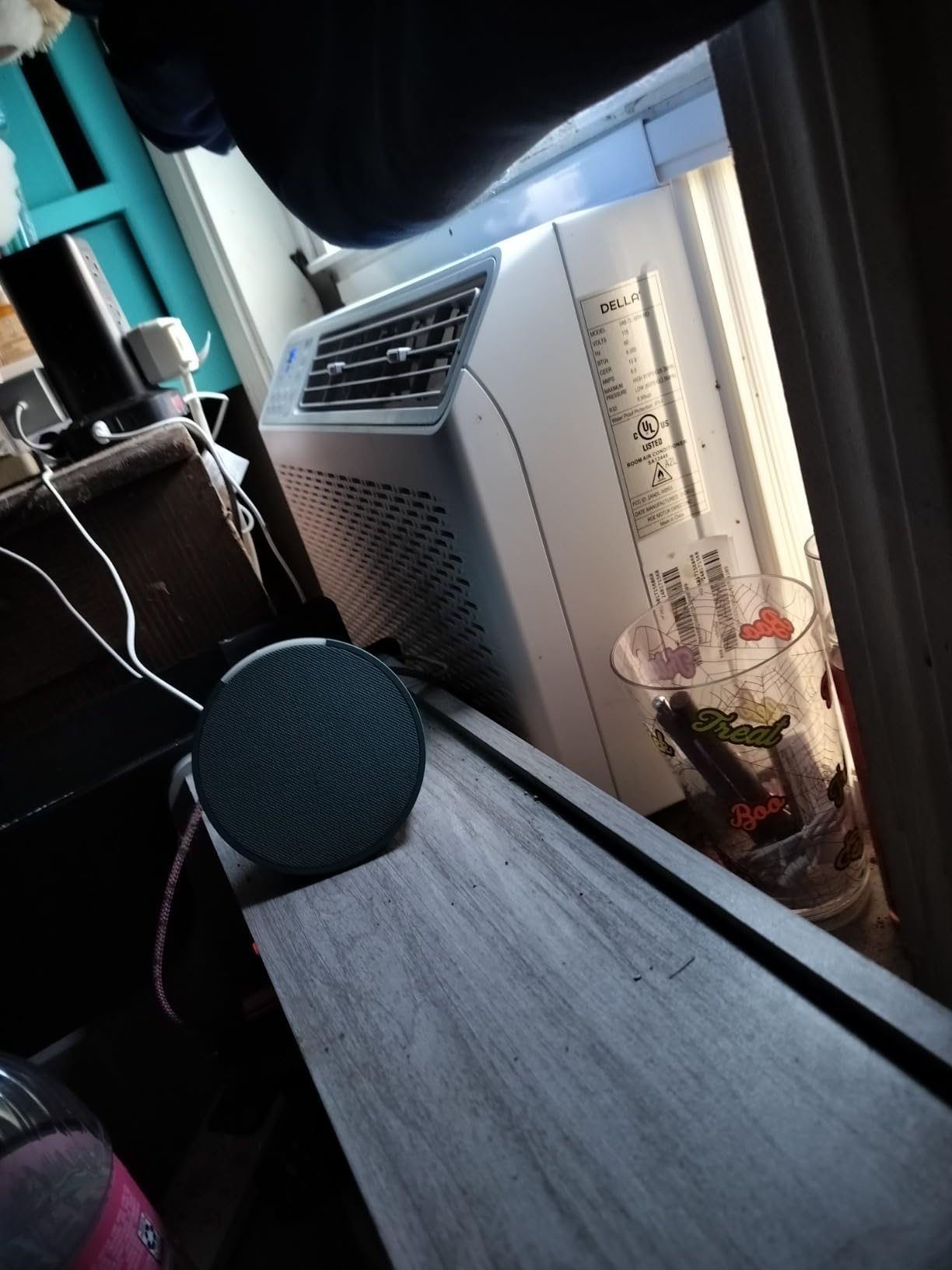DELLA 5000 BTU Smart Window Air Conditioner, Works with Alexa and WiFi, Fan, Cools up to 150 Sq. Ft, Small Room AC Unit with GEO Location, Remote Control, Dehumidifier, Eco, Easy Install customer photo 2