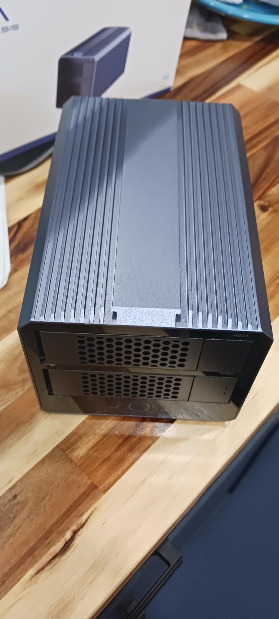 ACASIS 40Gbps 4-Bay Hard Drive Enclosure, RAID Enclosure with Dual-Bay HDD Enclosure for 3.5/2.5