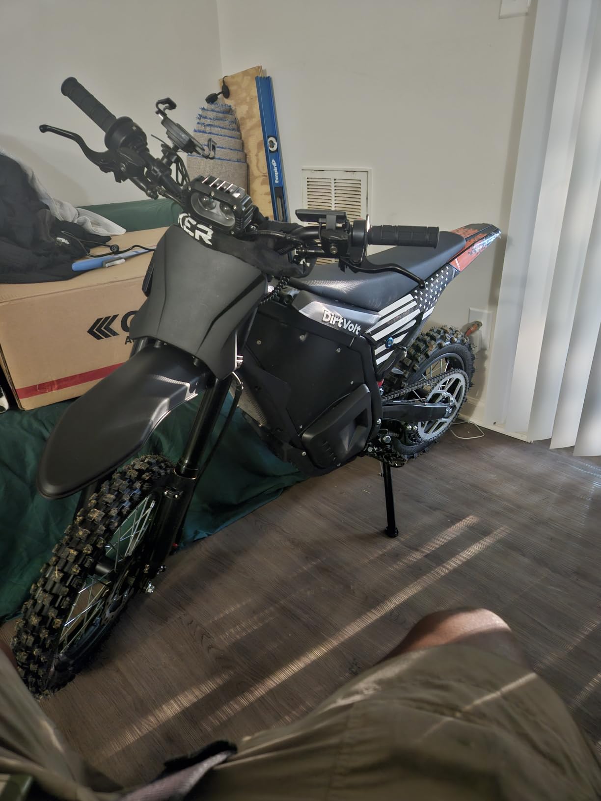 Electric Dirt Bike, 3000W Mid-Drive Motor Up to 40MPH&53 Miles, Off-Road Motorcycle with 48V 20Ah Battery, Full Hydraulic Brakes and Suspension Mountain Fat Tire Ebike for Adults & Teens customer photo 2
