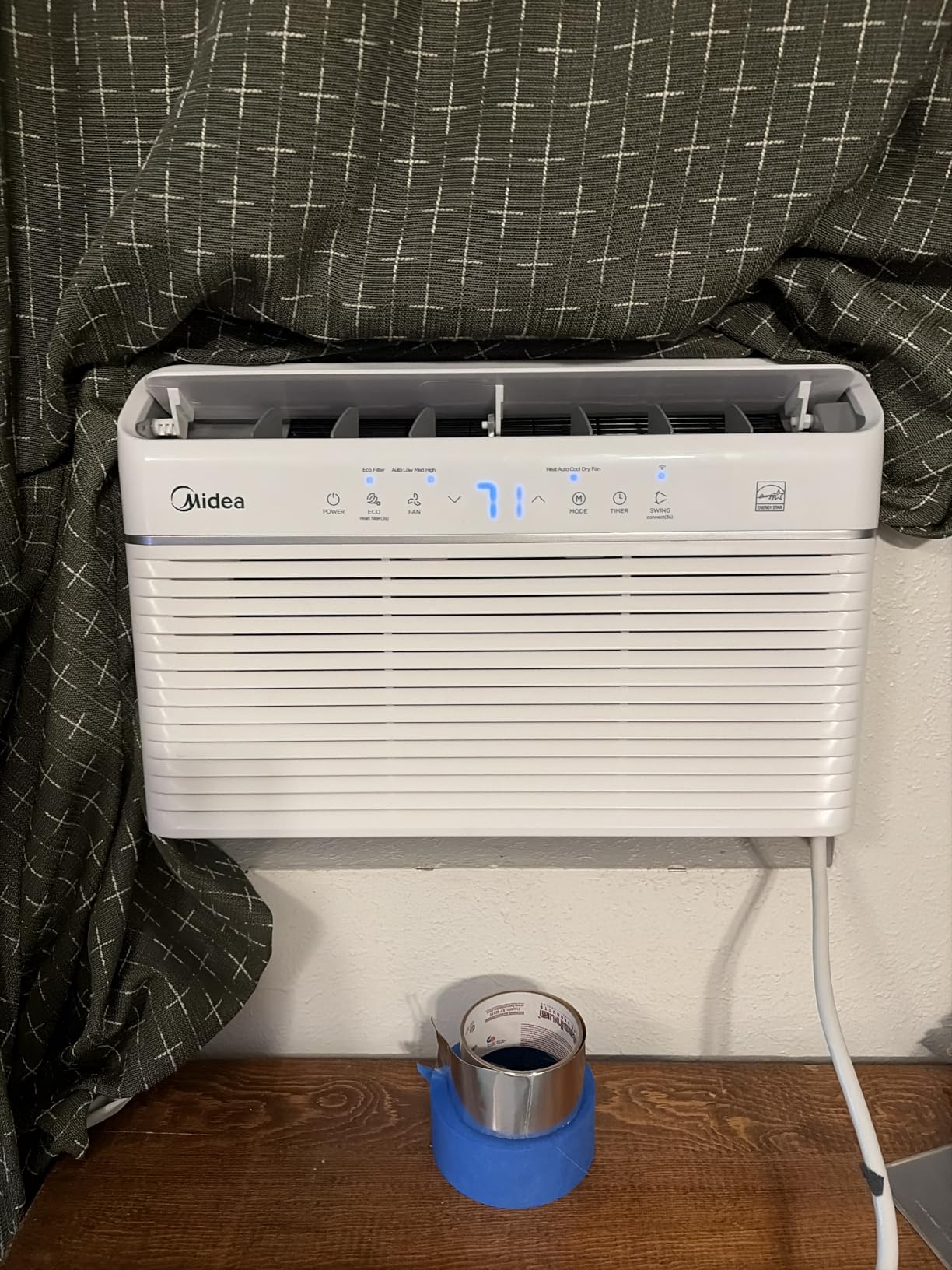 Midea 12,000 BTU Window Air Conditioner with Heat, 550 Sq Ft | Smart Inverter Control, Energy Star Rated, Quiet Operation, Electronic Control, Remote, Heat and Dehumidifier Function customer photo 2