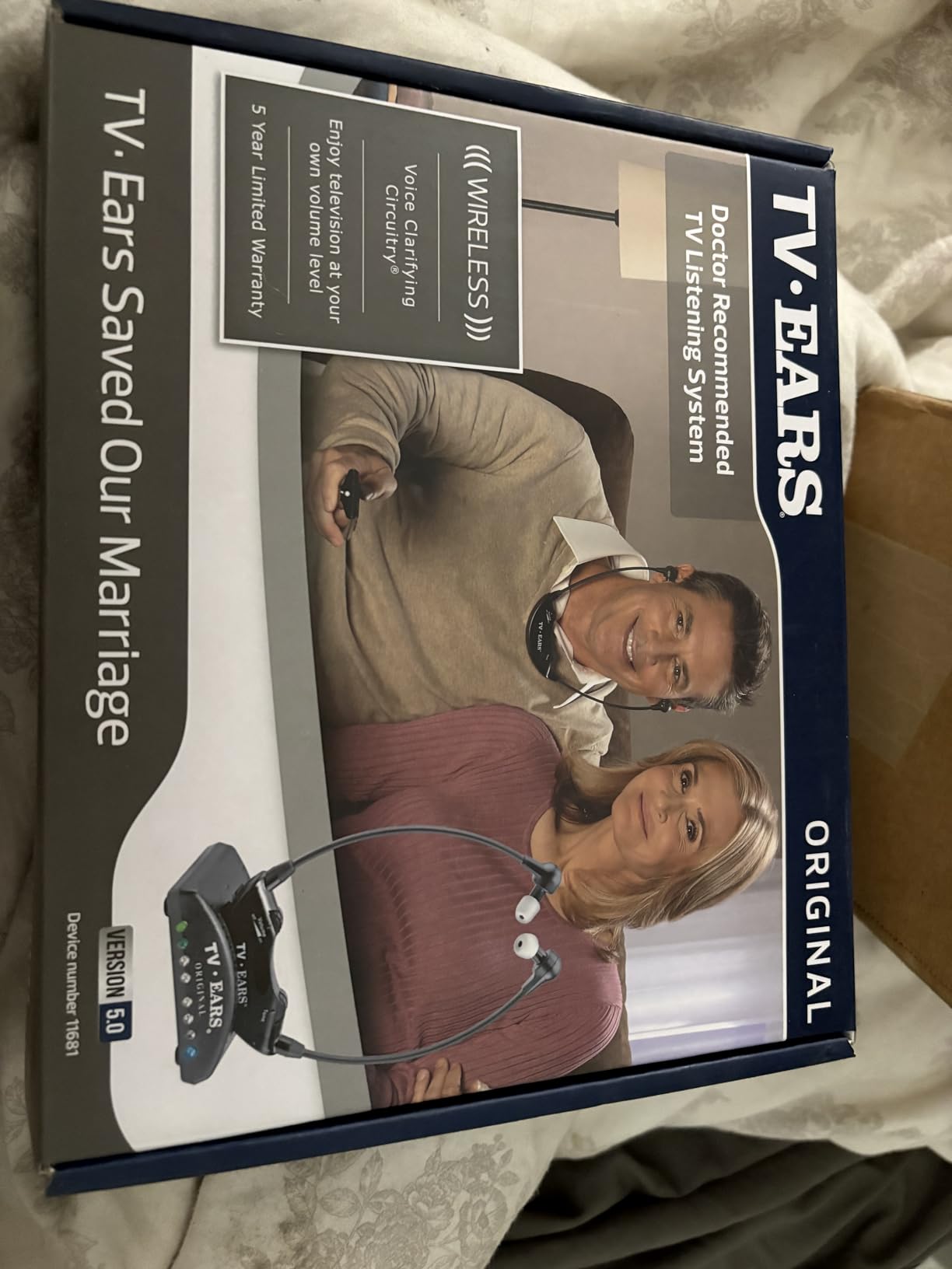 TV Ears Improved Original Wireless Headset System for TV - Model 11681 customer photo 2