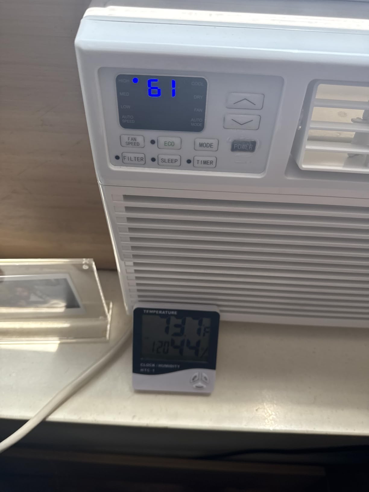 Electactic 8000 Btu Window Air Conditioner, AC Window Unit Up to 350 Sq.Ft, 24H Timer, Remote Control, Easy Install, Air Conditioner for Bedroom, Living Room, Office customer photo 2