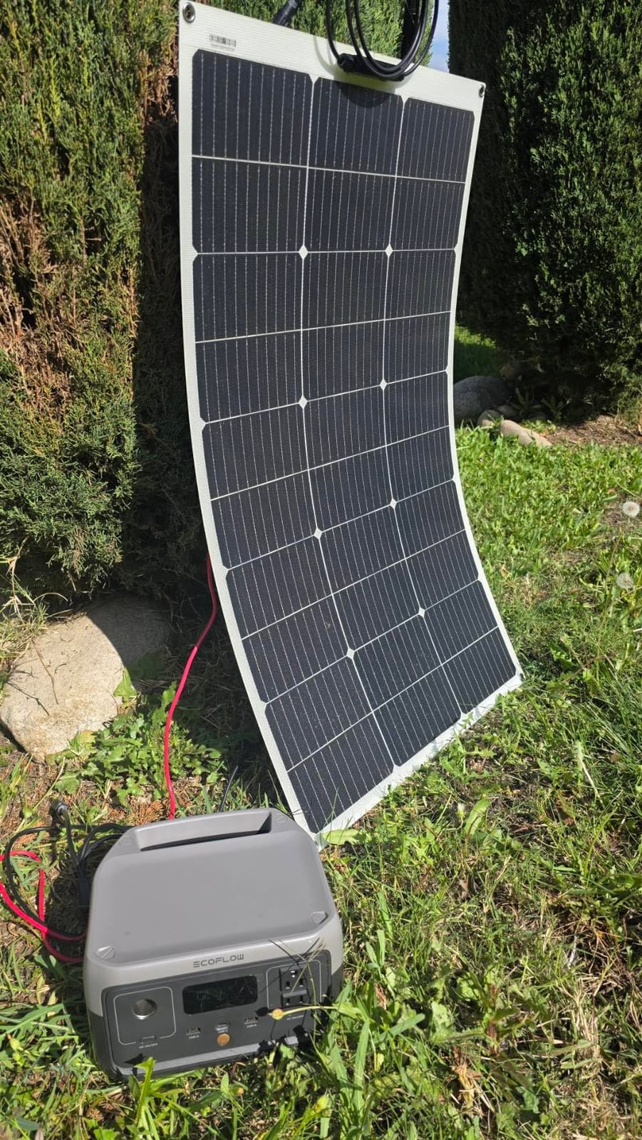 Solarapex 100W Fiberglass Flexible Solar Panel, ETFE Coated Lightweight Mono | 270° Flexible Design with IP68 Waterproof ETFE Coating for 12V Battery Charging, RV, Boat, Marine, Camping & Off-Grid customer photo 2