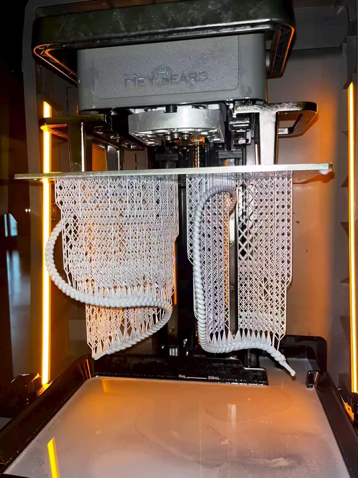 Reflex RS Turbo Resin 3D Printer with Amber Screen, High Contrast Ratio of 566:1, Delivering ±2µm High Precision and 4.5s/Layer High Speed, C5 Industrial Z-Axis and Auto Leveling customer photo 2