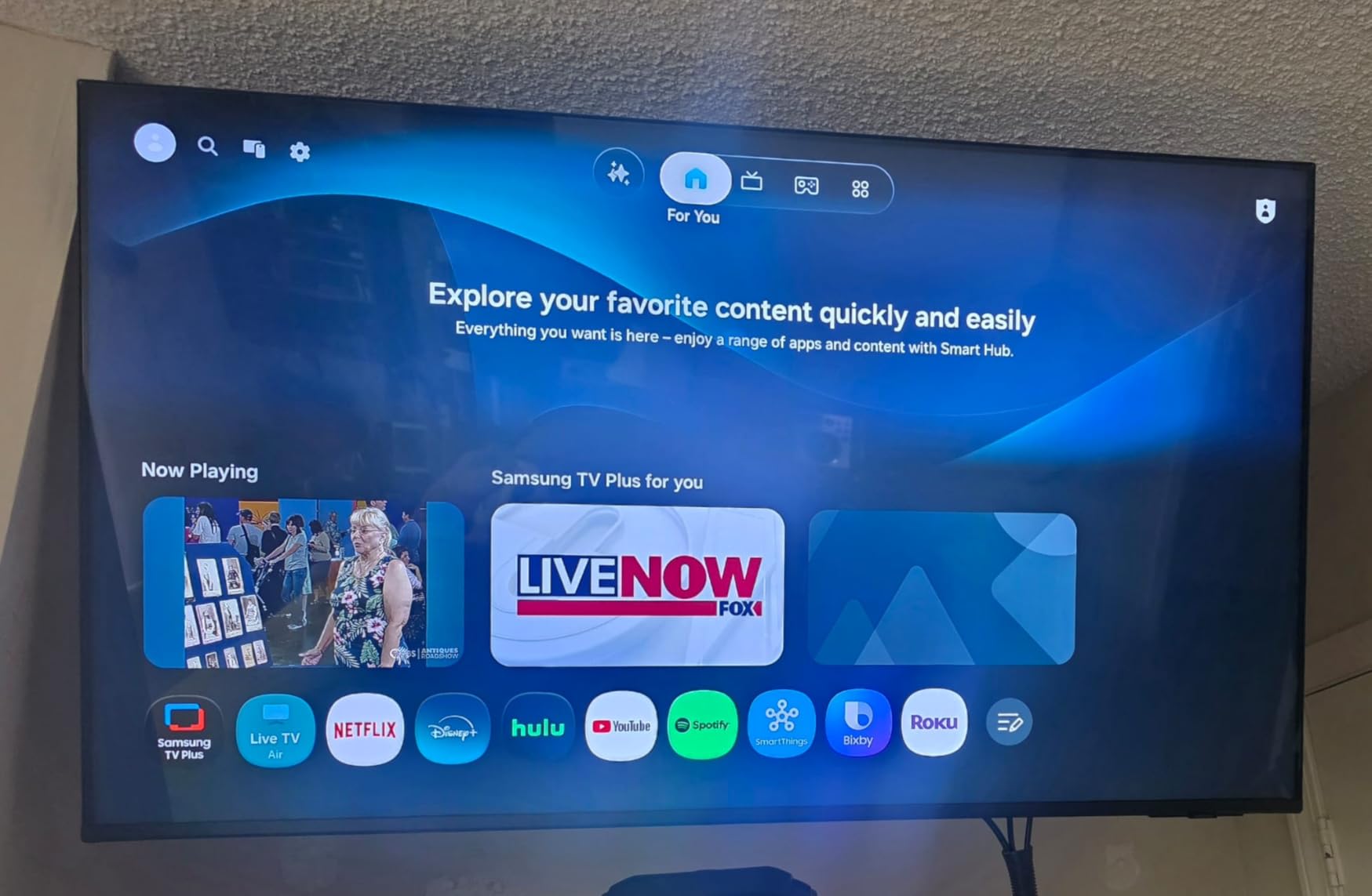 Samsung 55-Inch Class M70H Series, Mini LED, 4K, Smart TV, 2026 Model | Samsung Vision AI Companion, Mini LED Processor 4K, Pure Spectrum Color, Endless Free Content, Motion Xcelerator + DLG 120Hz customer photo 2
