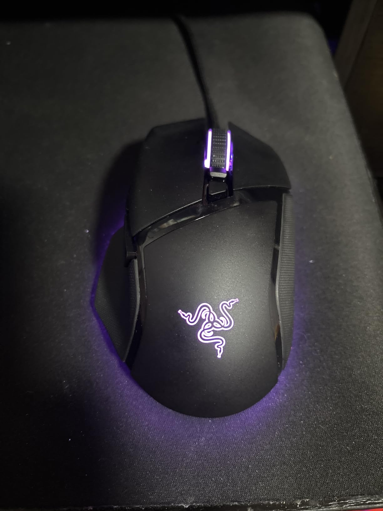 Razer Basilisk V3 Customizable RGB Wired Ergonomic Gaming Mouse, White | Fastest Gaming Mouse Switch, Chroma RGB Lighting, 26K DPI Optical Sensor, 11 Programmable Buttons, HyperScroll Tilt Wheel customer photo 2
