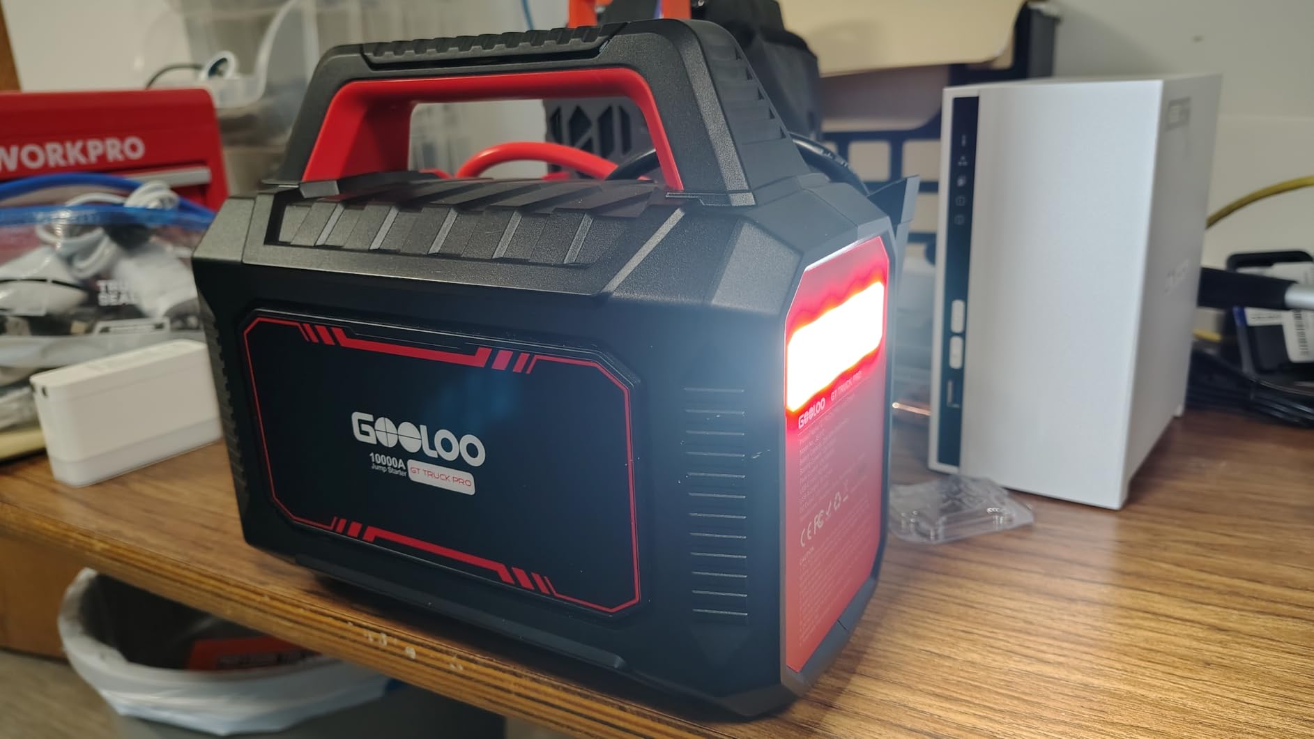 GOOLOO GT Truck PRO 10000A & 64000mAh Jump Starter with 65W Fast Charge - Supersafe 12V Car Battery Jumper Starter Portable - LiFePO4 Power Pack - For All Gas All Diesel customer photo 1