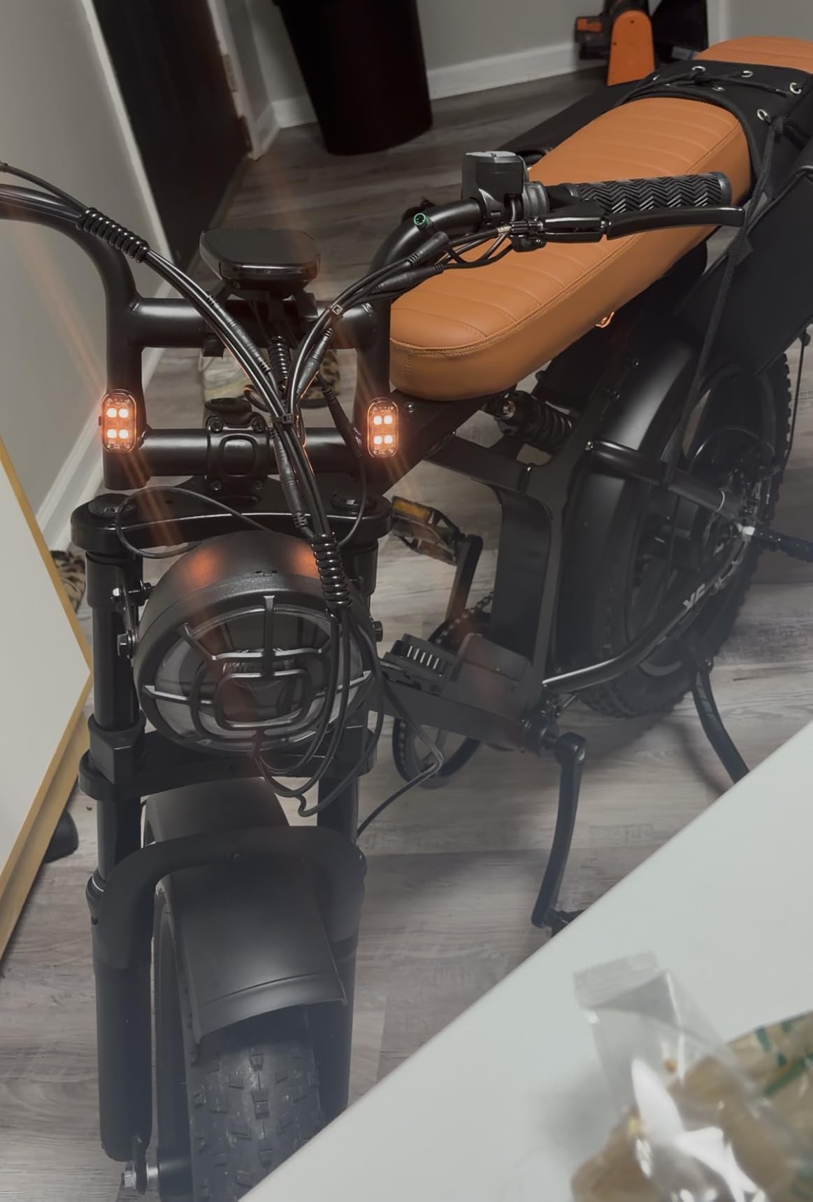 Electric Bike for Adults,48V15Ah Removable Battery Retro Ebike,Suspension | Peak 1500W Motor,20