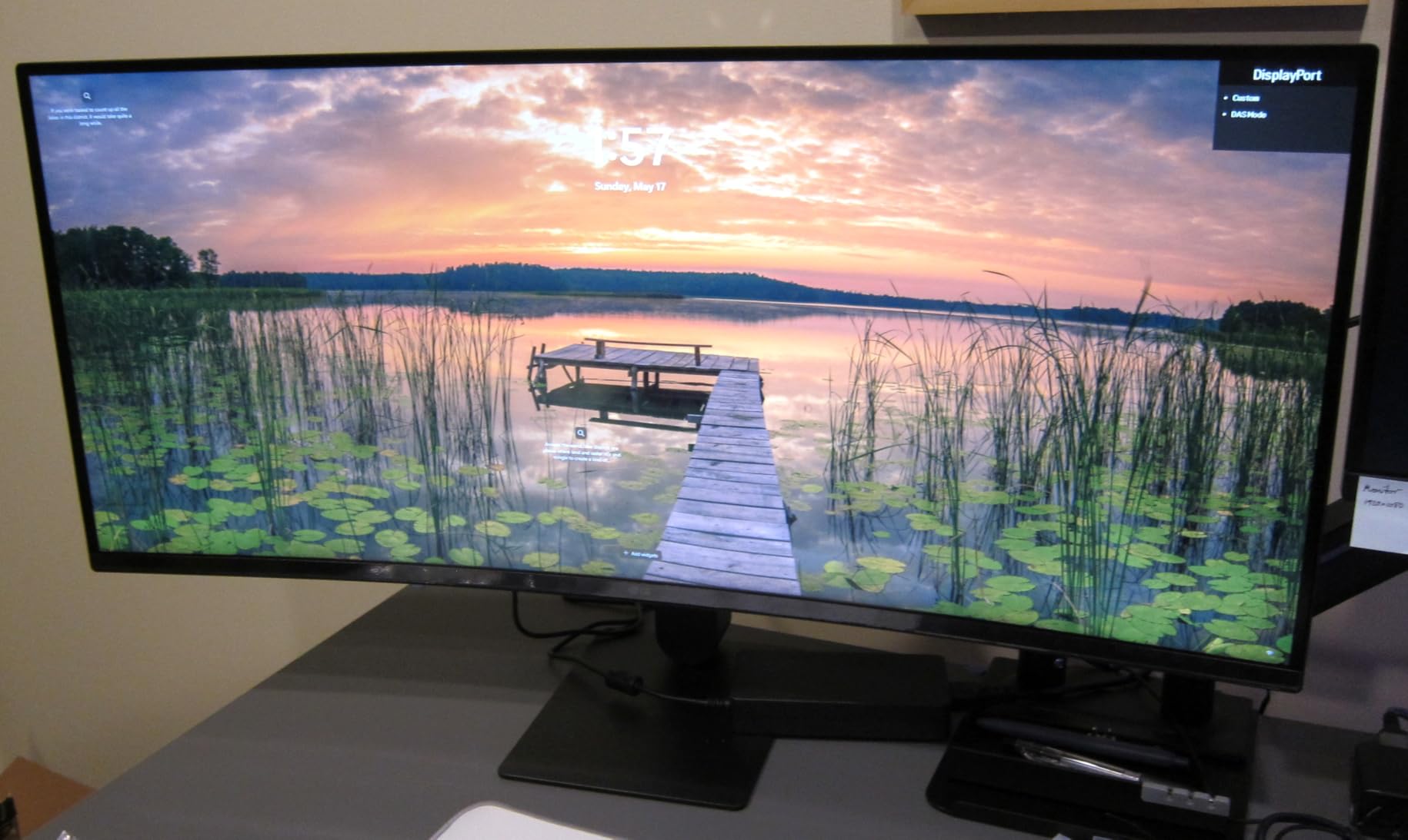 LG 34U640B-B 34-Inch UltraWide 21:9 QHD (3440 x 1440) Curved Professional Computer Monitor, 144Hz, FreeSync Premium, HDR10, HDMI, DisplayPort, USB Type-C PD 65W, Tilt/Height Adjustable Stand, Black customer photo 2