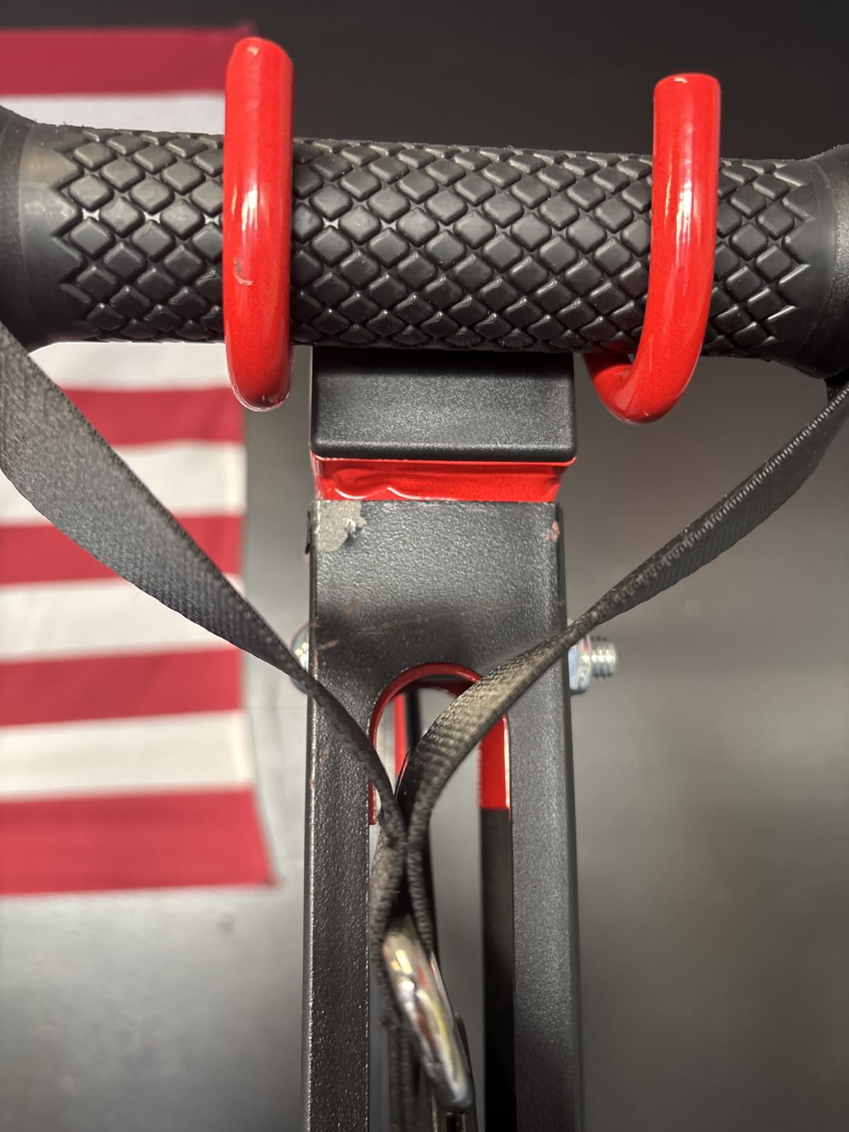 RC01 Cable Machine, Wall Mount Cable Machine with 16 Adjustable Positions, Rowing Machine & LAT Pulldown Machine with Training Attachment, Home Gym Equipment 2 in 1 customer photo 1