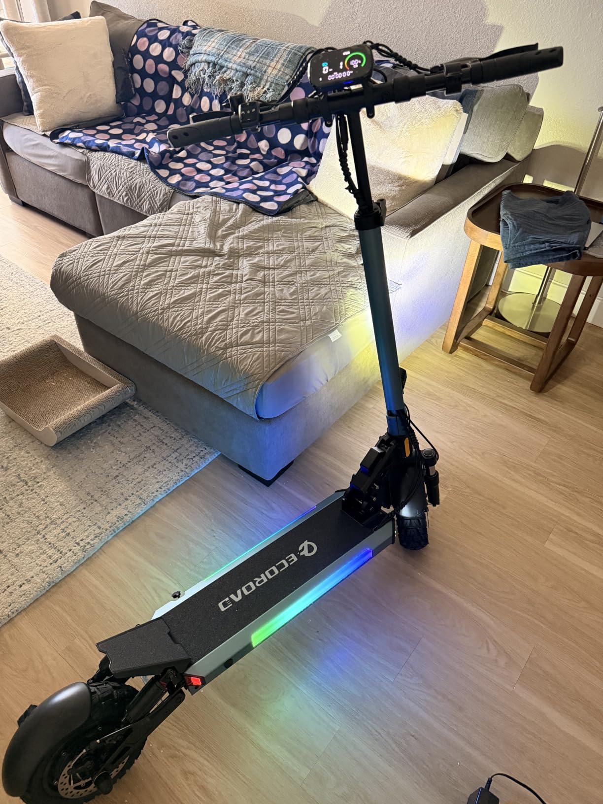 ECOROAD ES6 Electric Scooter Adults, 1000W Peak Motor Up to 31 MPH | 40 Miles Range, 10