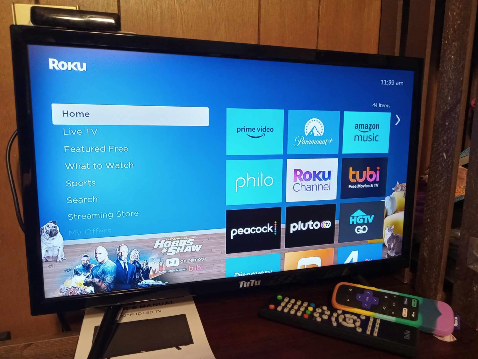 40 Inch FHD TV, 2K LED Small Flat Screen Non-Smart Television, Works with Apple TV, Fire Stick, Roku, Google, TiVo, Xumo, and Streaming Devices customer photo 2