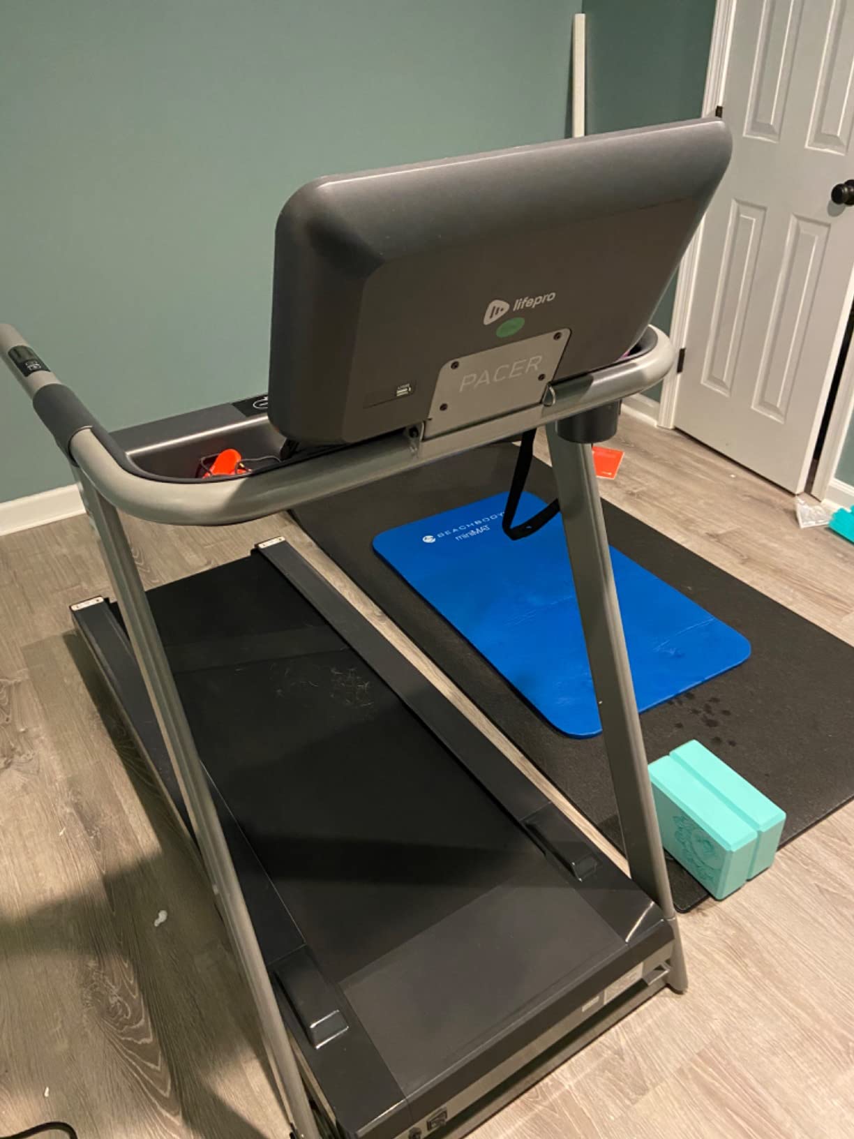LifePro PacerMini Compact Walking Pad Treadmill with Incline - Under Desk Walking Treadmill for Home Mini Apartment & Office Portable Low Profile Quiet Electric with Remote Control & LED Display customer photo 1