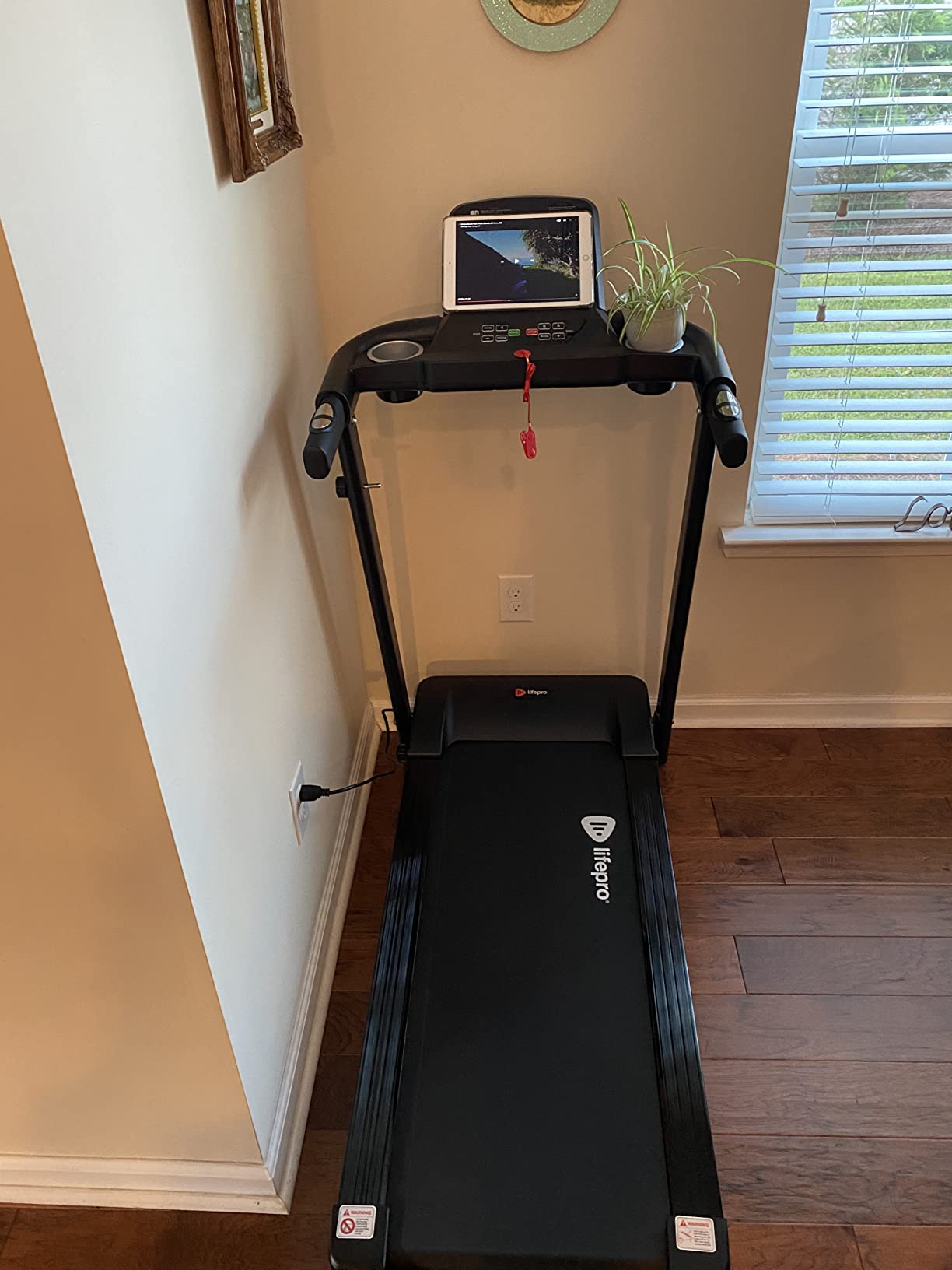 LifePro PacerMini Compact Walking Pad Treadmill with Incline - Under Desk Walking Treadmill for Home Mini Apartment & Office Portable Low Profile Quiet Electric with Remote Control & LED Display customer photo 2