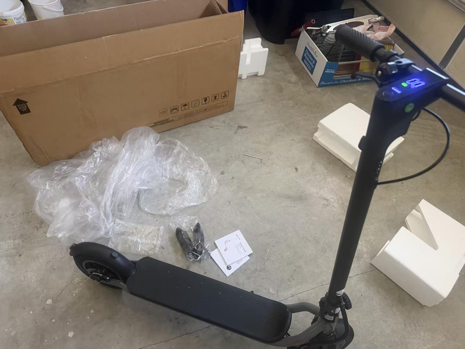 Electric Scooter, 21/23/28 Miles Range, 20 MPH Speed, 350/500W Motor | Electric Scooter for Adults, 10/8.5