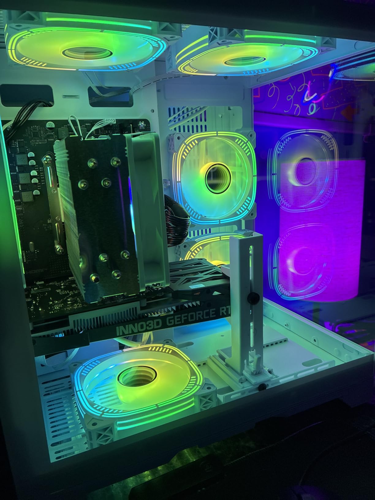 LXZ Gaming PC Desktop Ryzen 5 4500 | GeForce RTX 3050 6GB | 16GB DDR4 RAM | 512GB NVMe SSD | WiFi 6 | Tower PC for Gaming, Productivity, Streaming, Home Office customer photo 2