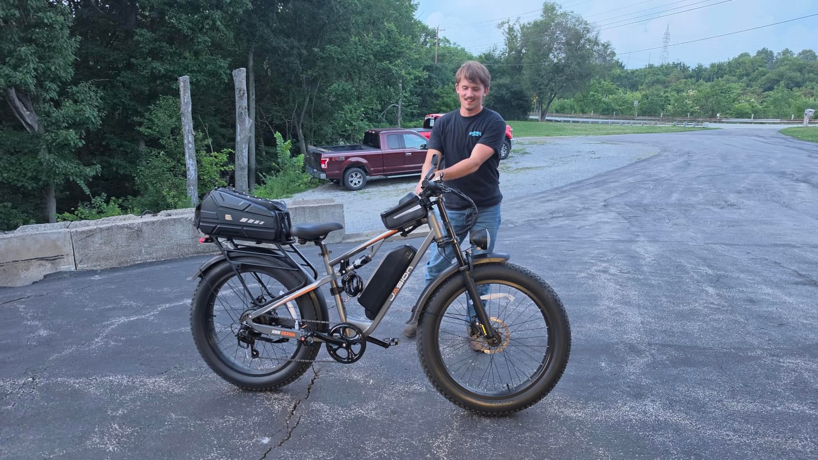 Jasion EB5 Ultra Electric Bike for Adults 2500W Peak Motor, 1040Wh Battery | 52V 20Ah Removable Battery, 26