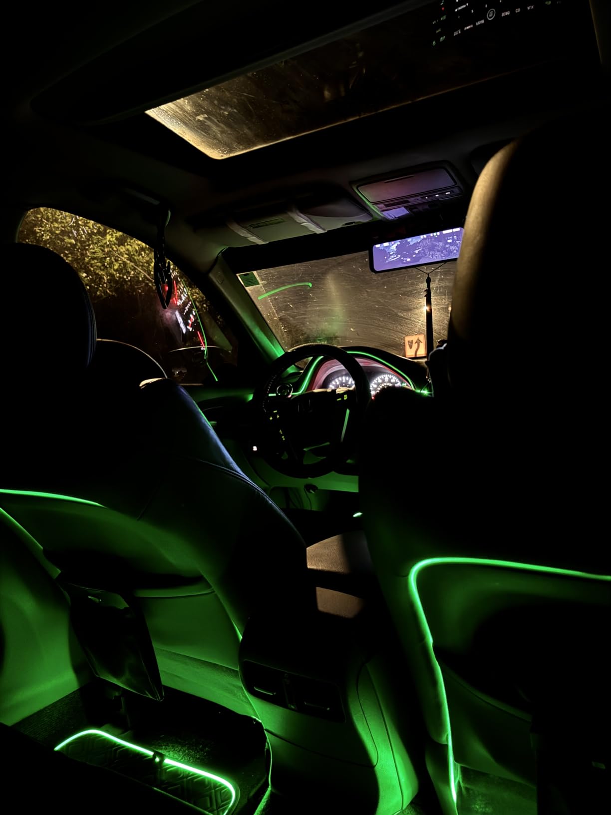 Interior Car LED Lights, 5 in 1 RGB Car Ambient Lighting Kit, APP Control | 275 inches Fiber Optic, 16 Million Colors and Music Mode Inside Car Lighting Accessories, 12V customer photo 1