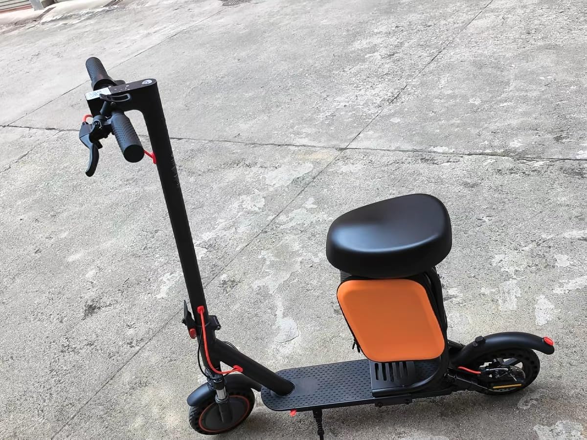 Qlaway 8.5'' Electric Scooter for Adults, 19MPH, 700W Peak Motor, 15/22 Miles Long Range, Dual Braking System, Smart APP, Portable & Foldable Adult Escooter for Daily Commuting & Short Trips customer photo 2