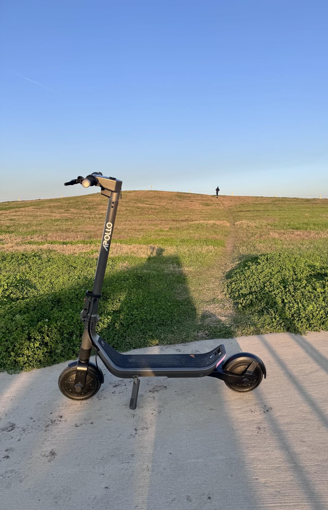Apollo Go/Explore All Terrain Off-Road Electric Scooter for Adults | Powerful Motors, 28 MPH Top Speed, Up to 37-Mile Range, Airflow Suspension, Self-Healing Tires & 360 Lighting - Best Gift customer photo 1