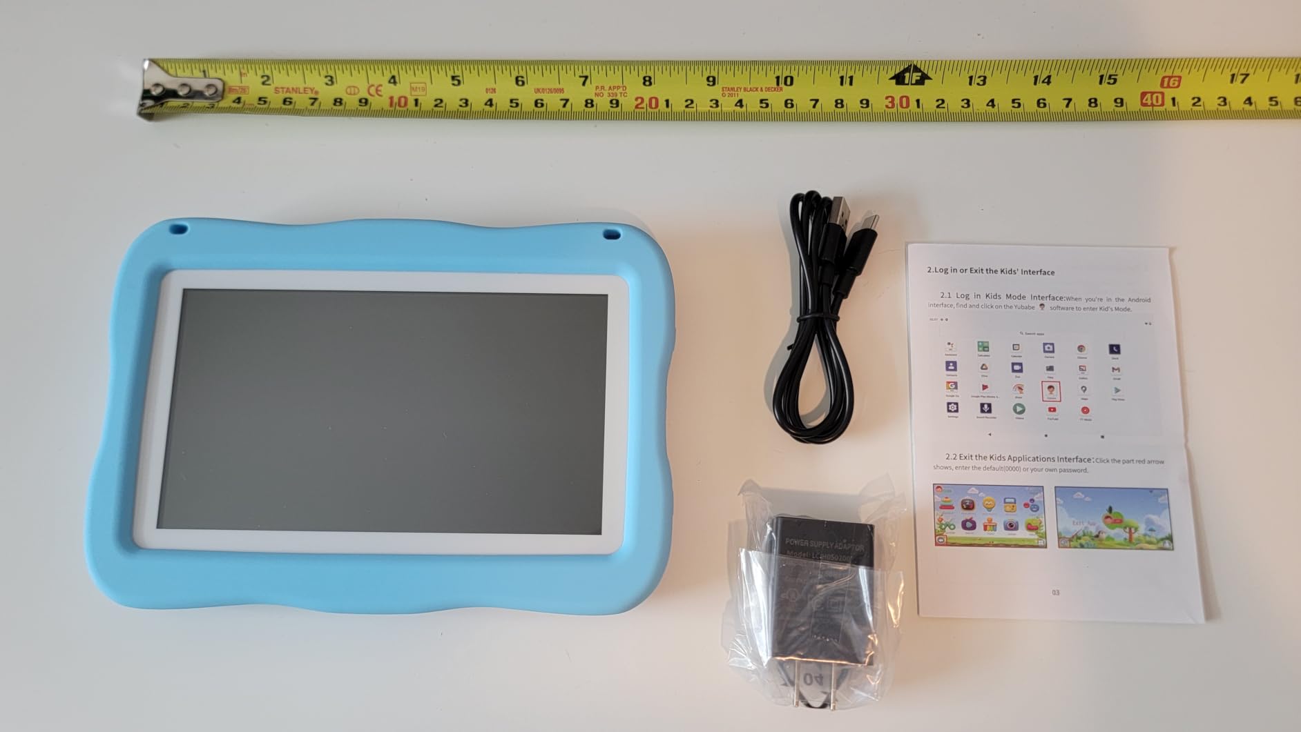 YosaToo Kids Tablet, Android 16 Tablet for Kids 7