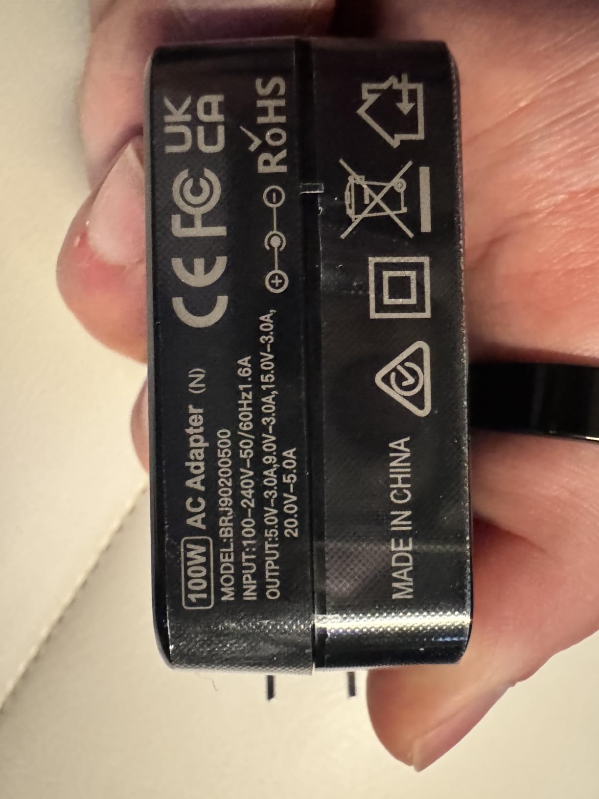 100W USB-C Charger for Steam Deck/Steam Deck OLED, ROG Xbox Ally X/Ally X | for Msi claw, Switch 2/OLED/Lite,GPD Win, Ayaneo, Onexplayer, Legion Go S Type C Power Cord customer photo 2