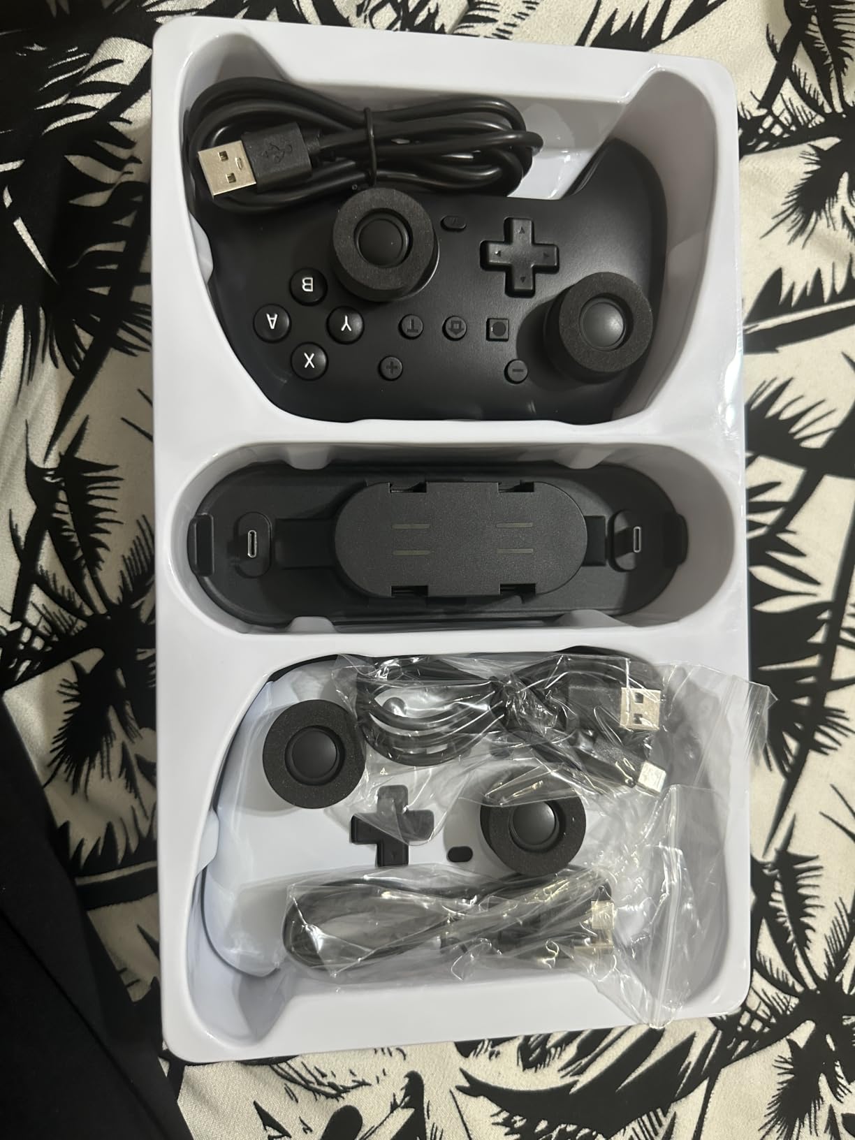 Switch Controllers 2 Pack with Charging Dock, Switch 2 Controller for Nintendo Switch/Switch 2/OLED/Lite, RGB Wireless Switch 2 Pro Controller with Wake up/6-Axis Gyro/Dual Vibration/Turbo/Screenshot customer photo 2