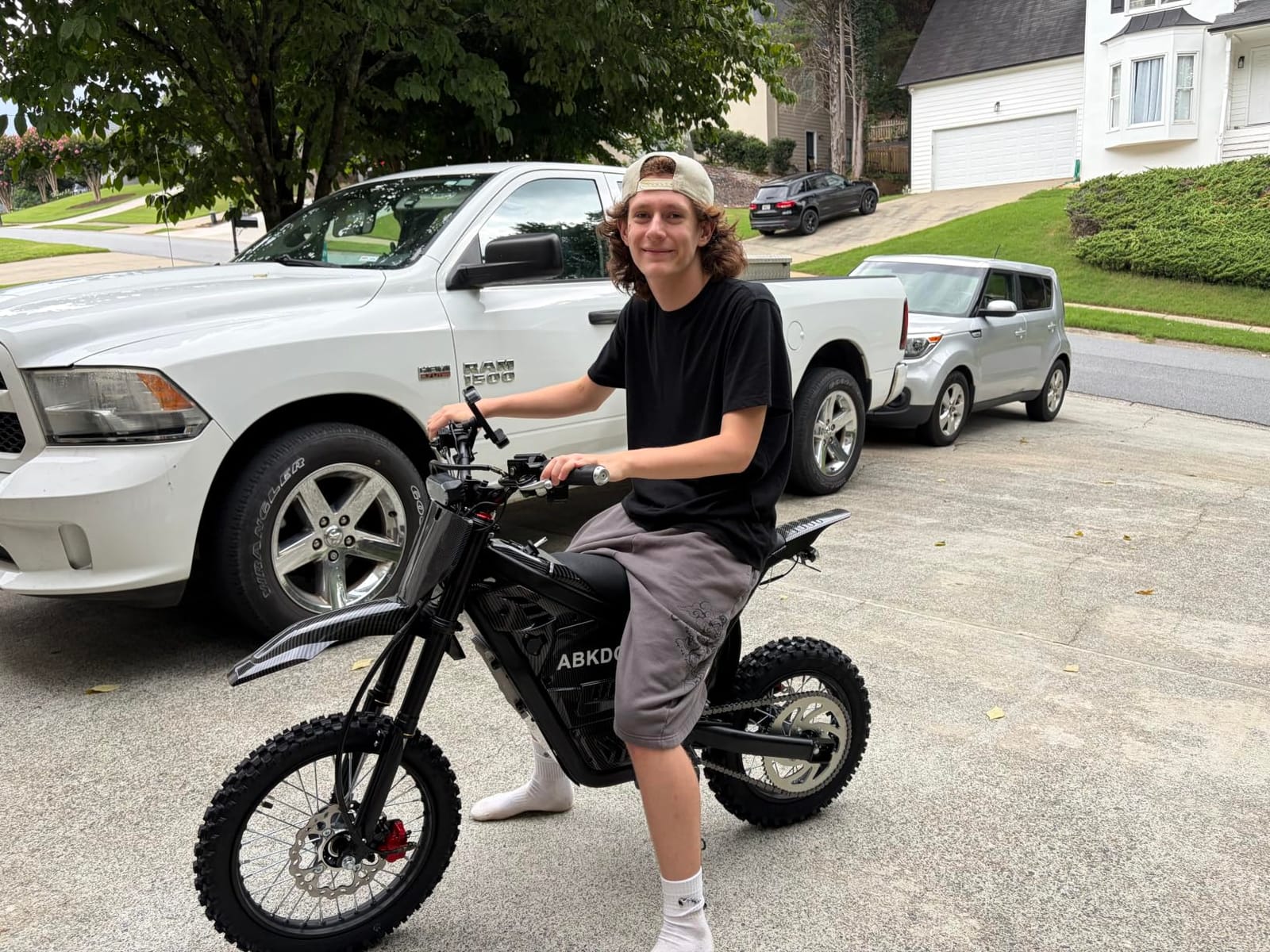4000W Peak Electric Dirt Bike for Teens Adults，45 MPH，40 Miles Range | 48V 23Ah Removable Battery, 14