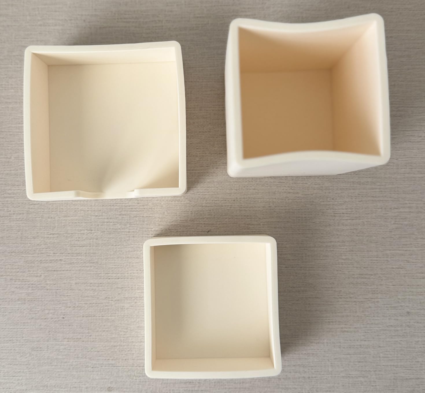 minimaliving Aesthetic Silicone Desk Organizer Set of 3, Modern Office Desk Accessories customer photo 2