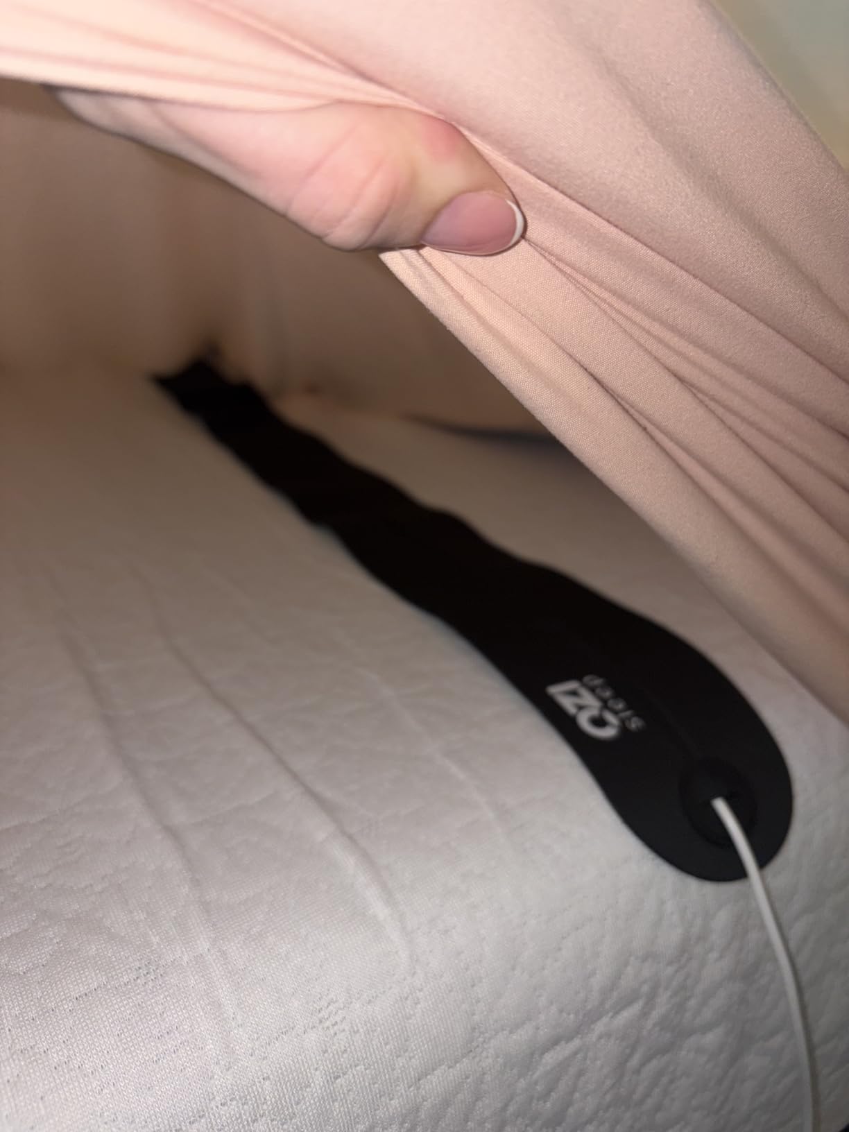 OZI Smart Sleep Tracker, Non-Wearable Contactless Under-Sheet Sleep Monitor | No Monthly Fees, Tracks Sleep Stages, Heart Rate, Breathing, Movement, and Bed-Exit in Real-Time customer photo 2
