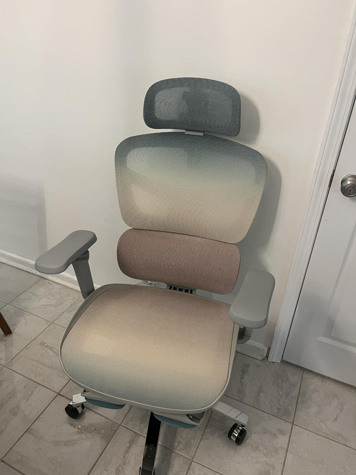 Ergonomic Office Chair with Footrest & 3D Massage Lumbar Support, Adjustable Seat Depth & Back Height, Big and Tall, 400lbs, 4D Headrest, 4D Armrests, Reclining Office Chair for Home Office (Black) customer photo 2