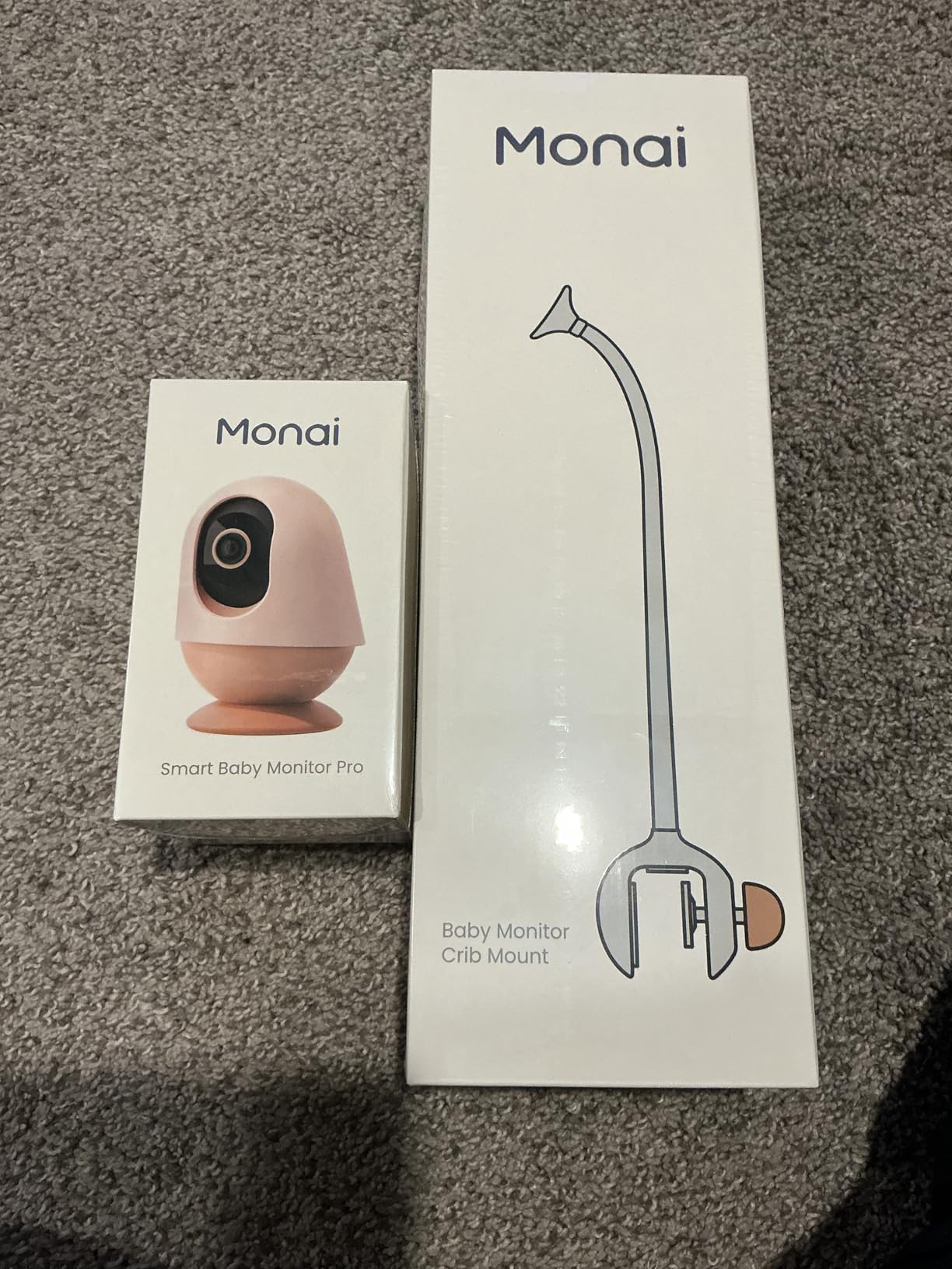 Monai Pro 4K Smart WiFi Baby Monitor with Camera and Audio, Mount, AI App | Night Vision, Cry Detection, No Subscription, 32GB Local Storage, Covered-Face Alert, Danger-Zone, Auto-Track, 5-User Share customer photo 2