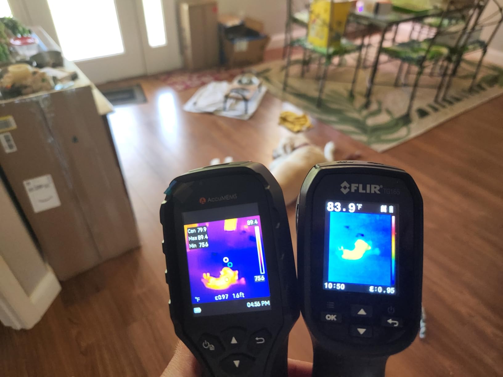 GT14S Thermal Imaging Camera with Edge Enhancement, Thermometer Mode | Infrared Camera -4°F to 1202°F Range, 240g Compact Design, 25Hz Image Frequency, 14H Runtime for HVAC/Home Inspection customer photo 2