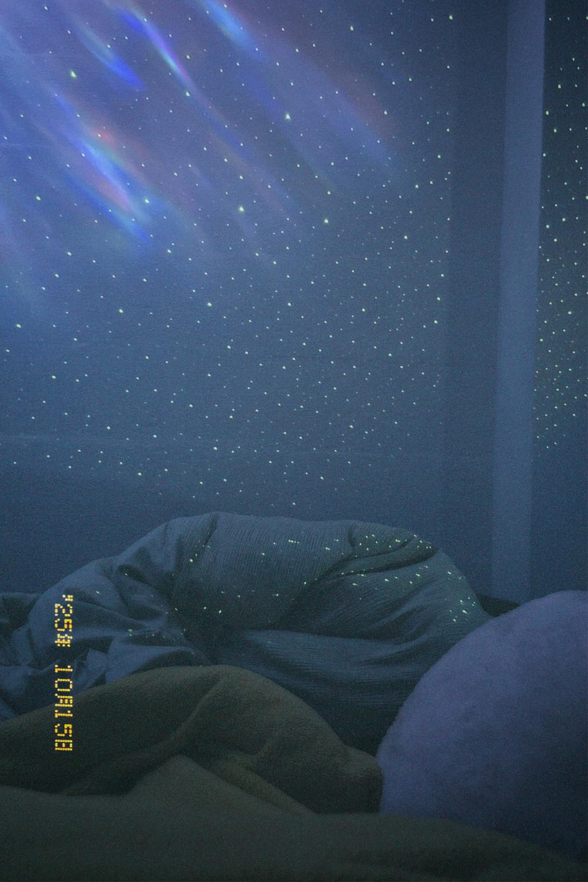 Galaxy Projector Sound Machine Aurora Night Light Projector with 30 Sounds,16 Colors Star Northern Lights Projector Bluetooth Speaker, Remote Timer Teen Gift Led Lights Mood Sensory Light for Autism customer photo 1