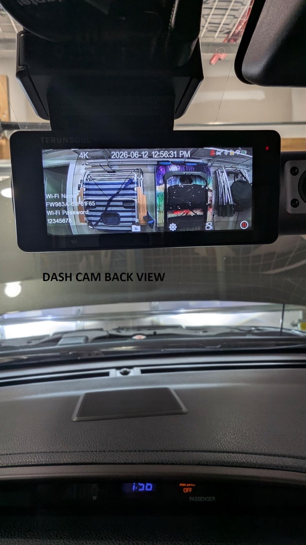 4K Dash Cam Front and Rear, Full HD 3 Channel Dashcam, Free 128GB Card | built-in 5.8GHz WiFi Built-in GPS, Collision sensor, night vision, HDR, 3.16