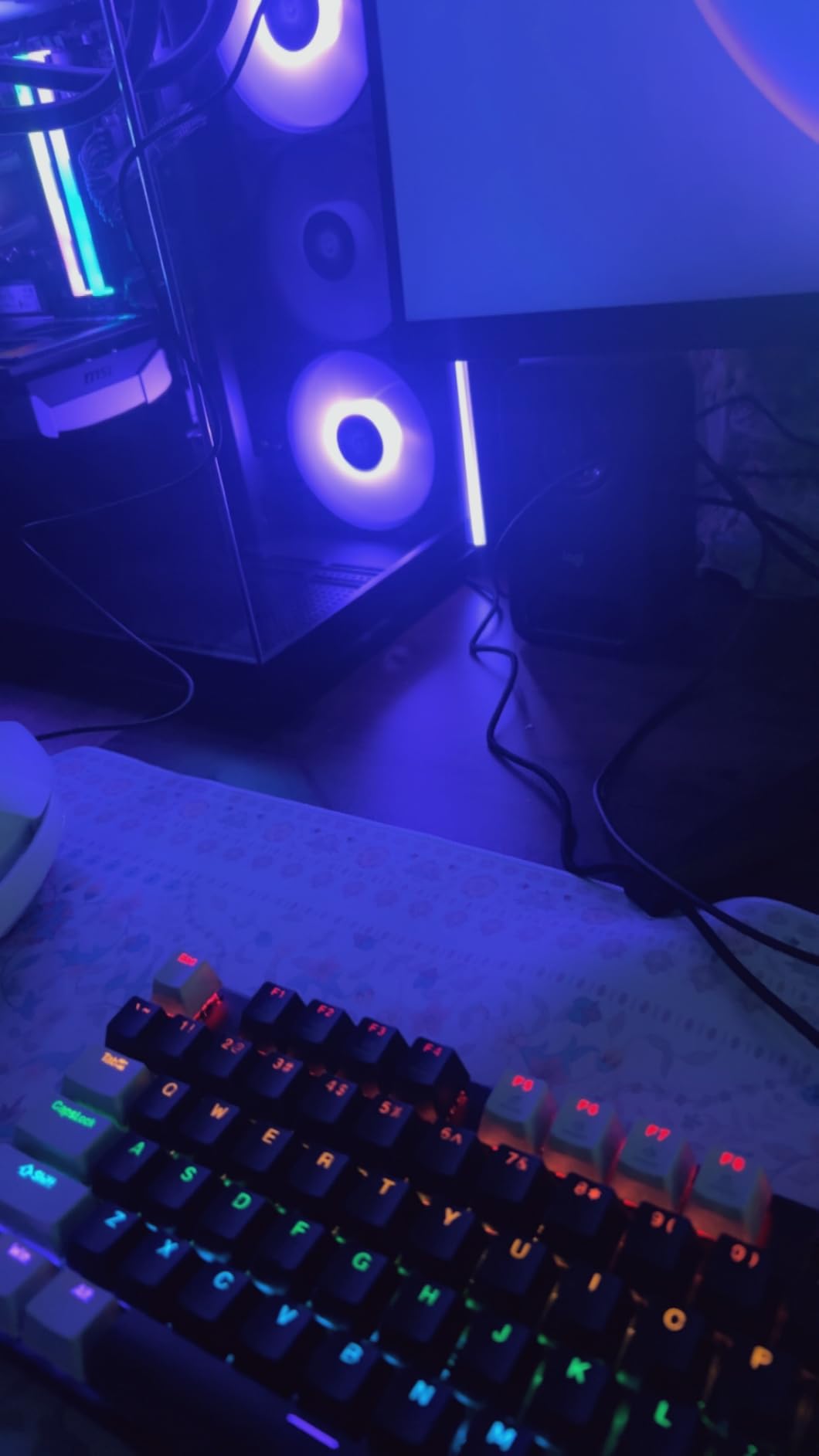 STORMCRAFT Falcon Prebuilt RTX 5070 Gaming PC, R7 7800X3D, 32GB DDR5, 1TB SSD | Best Ryzen CPU, AMD B850 Chipset, 6000MHz RGB RAM, 850W PSU, 360mm AIO, 1440p/4K Desktop Tower Computer for Esports, Streaming, VR customer photo 1