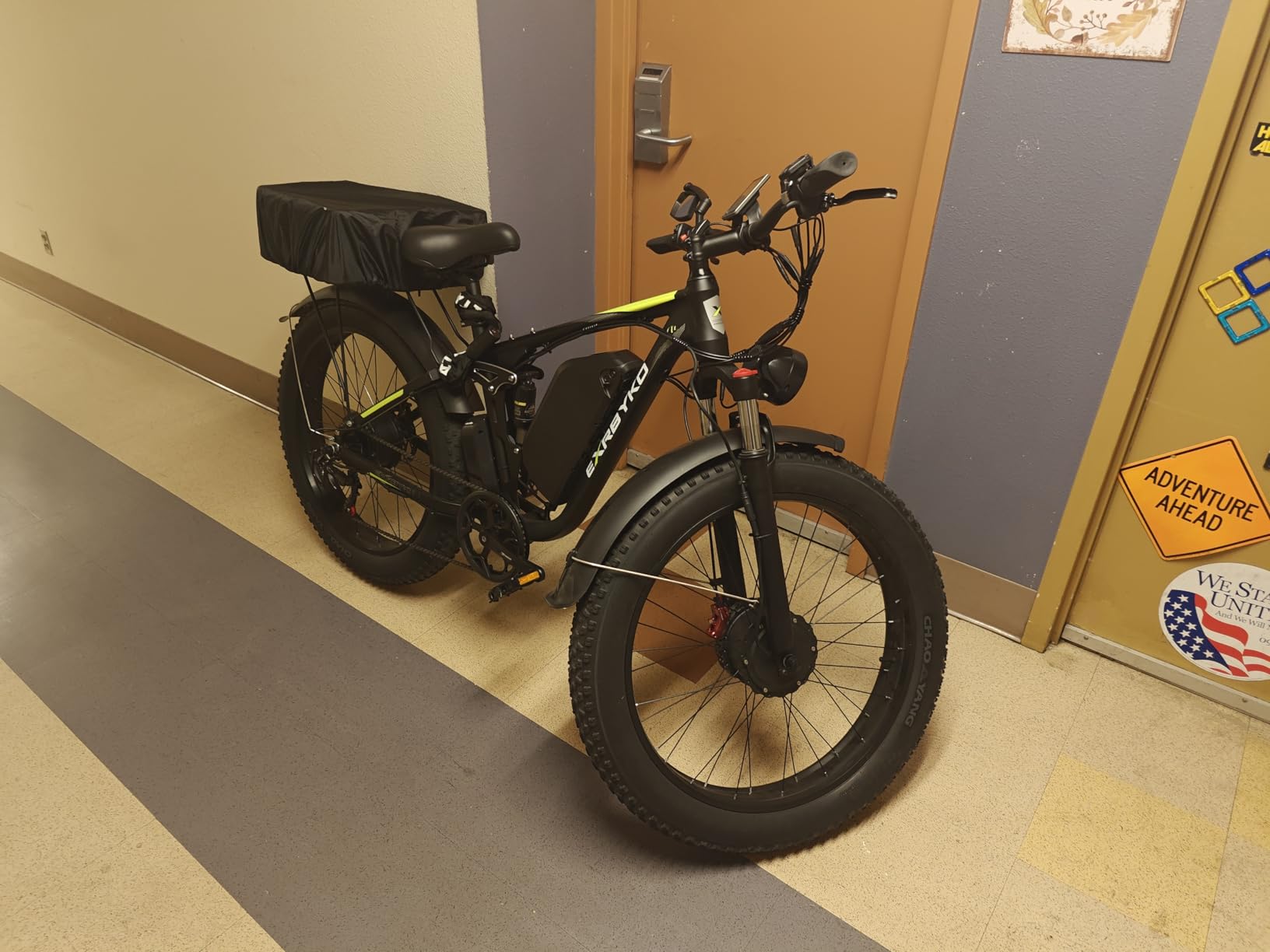 Electric Bike for Adults 51MPH 6000W Peak Dual Motor Fast Ebike 36Ah 52V Full Suspension 26