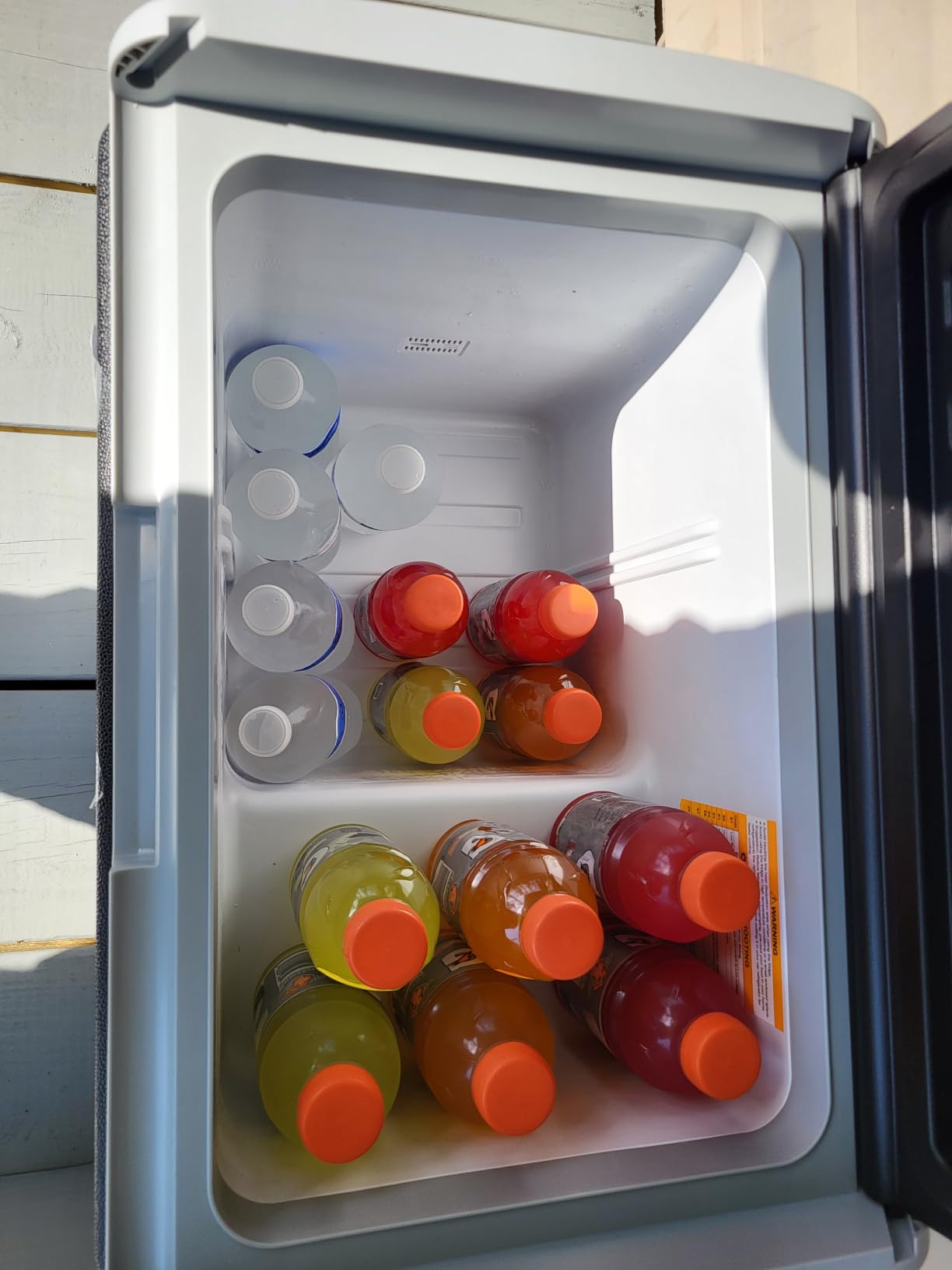 VEVOR 12V Car Refrigerator 10 QT, Portable Mini Freezer with APP Control, -4°F to 68°F, 12/24V DC & 110-220V AC Compressor Cooler for Travel, Camping, Home, Road Trip customer photo 2