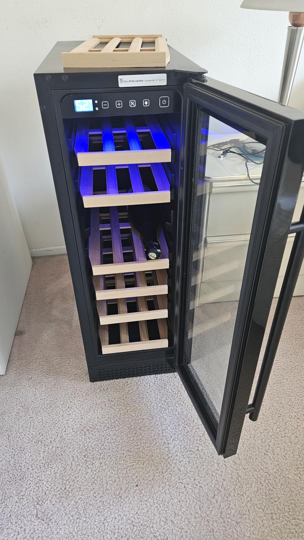 24 Inch Outdoor Beverage Refrigerator, 180 Cans Drink Fridge with Stainless Steel Door Built-In or Freestanding, Outdoor Fridge for Patio & Waterproof for Soda Beer Wine-Kitchen Bar Office customer photo 1
