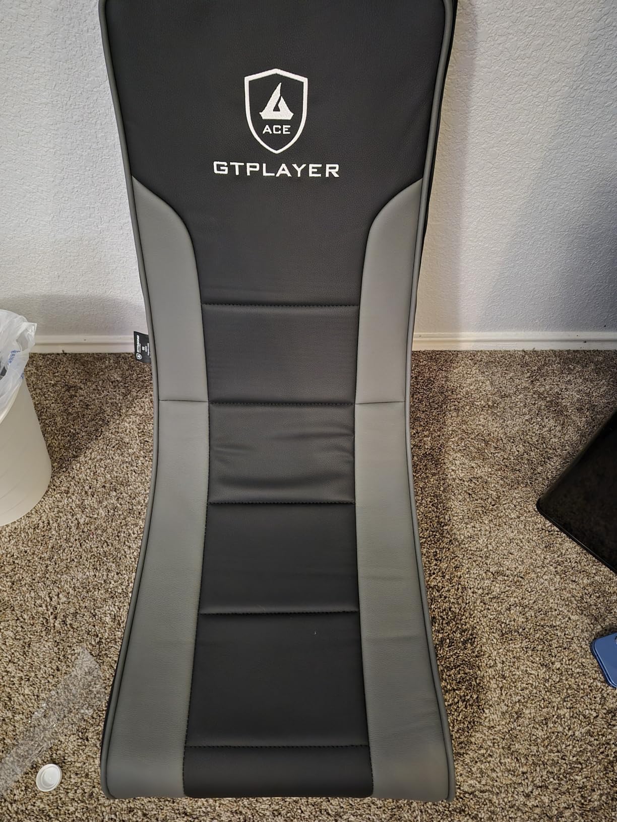 GTPLAYER Floor Rocker Gaming Chair - Adjustable Angle Limiter, Ultra Lightweight Ergonomic Floor Rocking Game Seat for Gaming and Lounging, Black customer photo 1